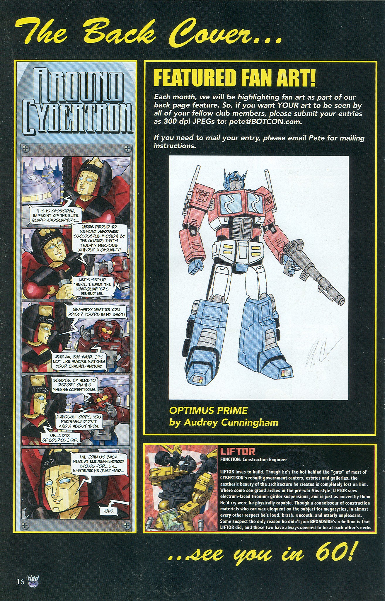 Read online Transformers: Collectors' Club comic -  Issue #33 - 16