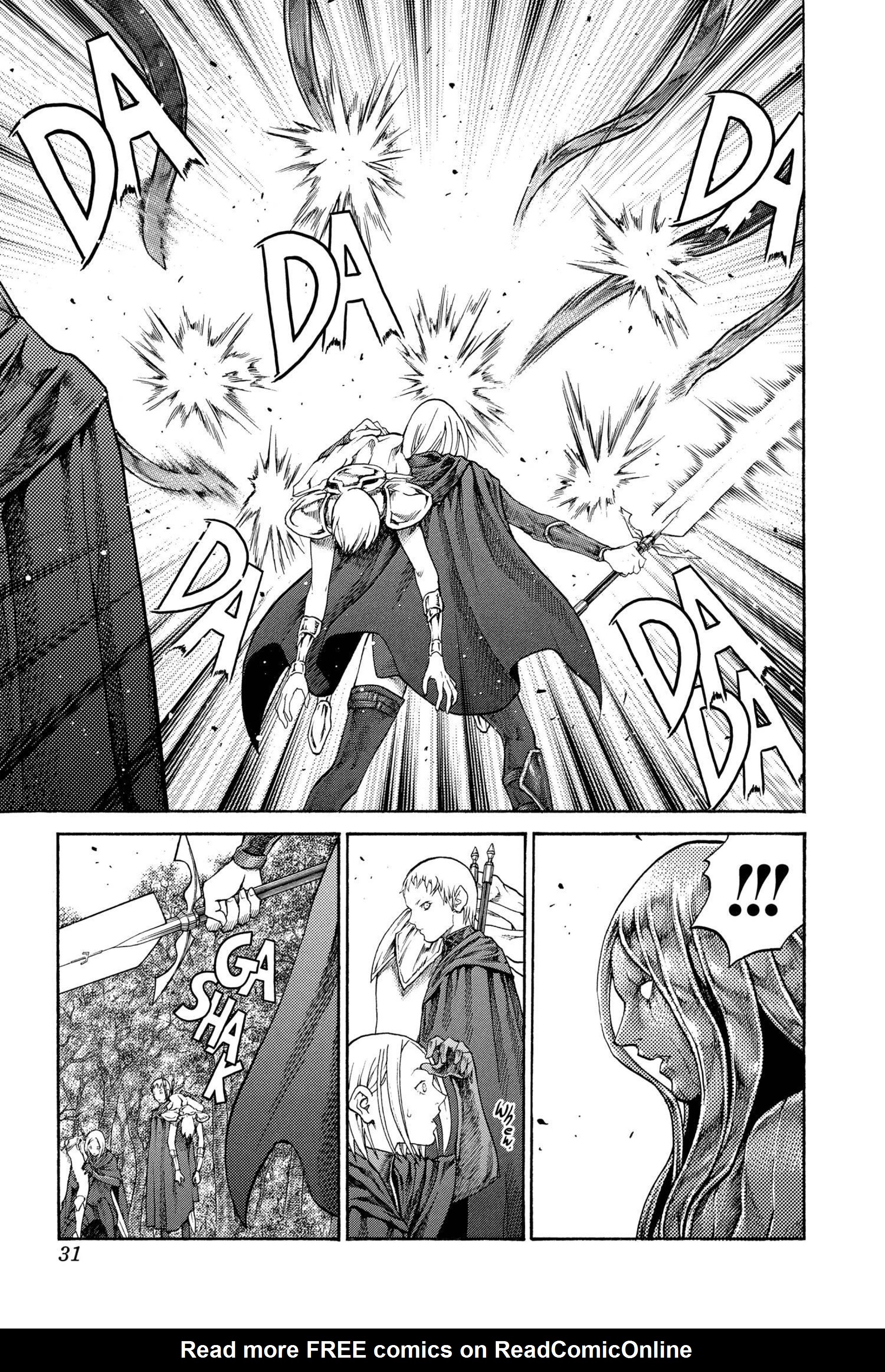 Read online Claymore comic -  Issue #13 - 31