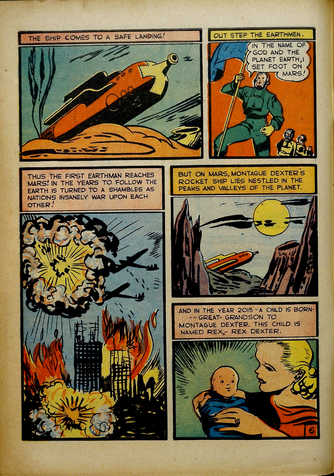 Read online Rex Dexter of Mars comic -  Issue # Full - 8