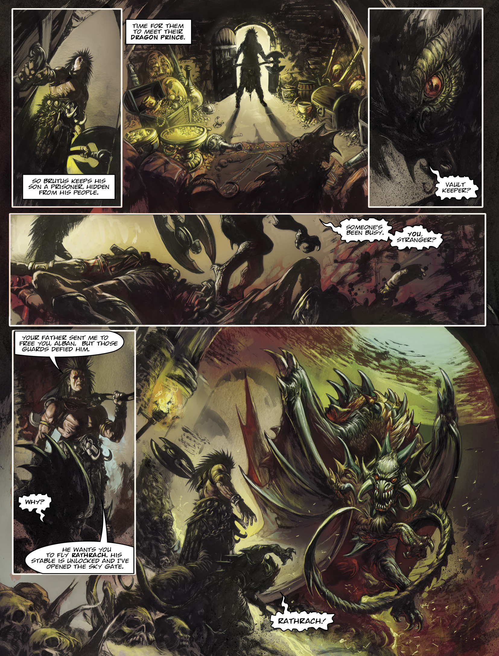 Read online Sláine comic -  Issue # TPB 19 - 54