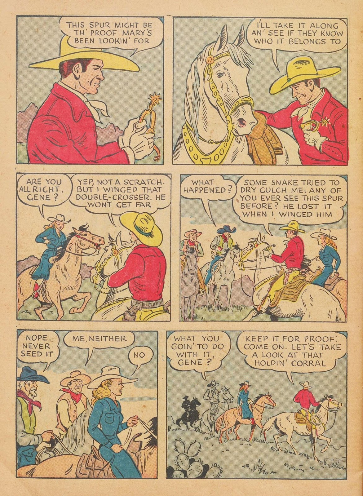 Gene Autry Comics issue 3 - Page 56