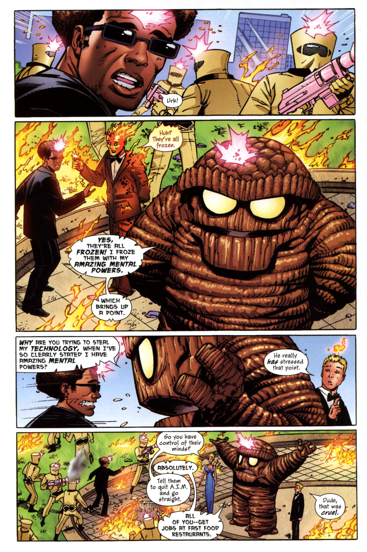 Read online Marvel Adventures Fantastic Four comic -  Issue #35 - 21