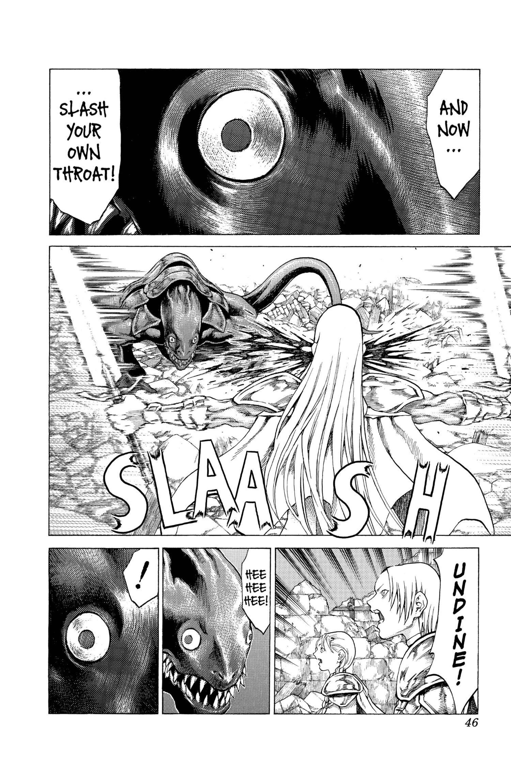 Read online Claymore comic -  Issue #10 - 42