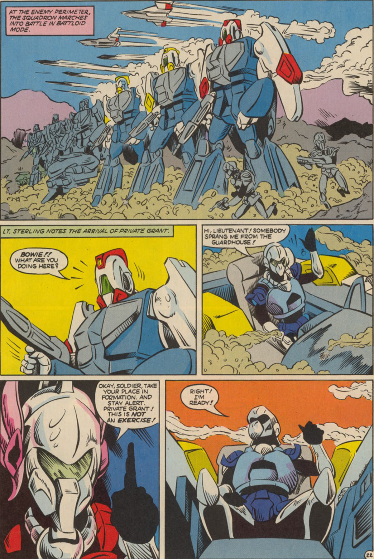 Read online Robotech Masters comic -  Issue #6 - 28