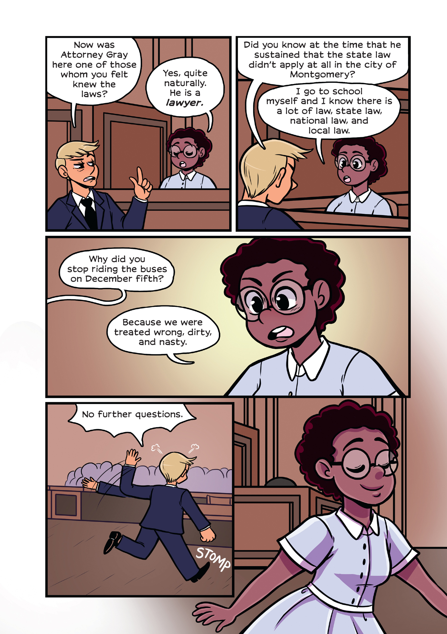 Read online History Comics comic -  Issue # Rosa Parks & Claudette Colvin - Civil Rights Heroes - 116