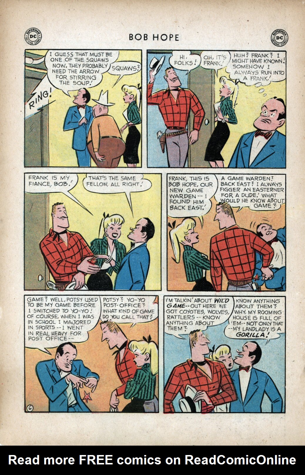 Read online The Adventures of Bob Hope comic -  Issue #53 - 8