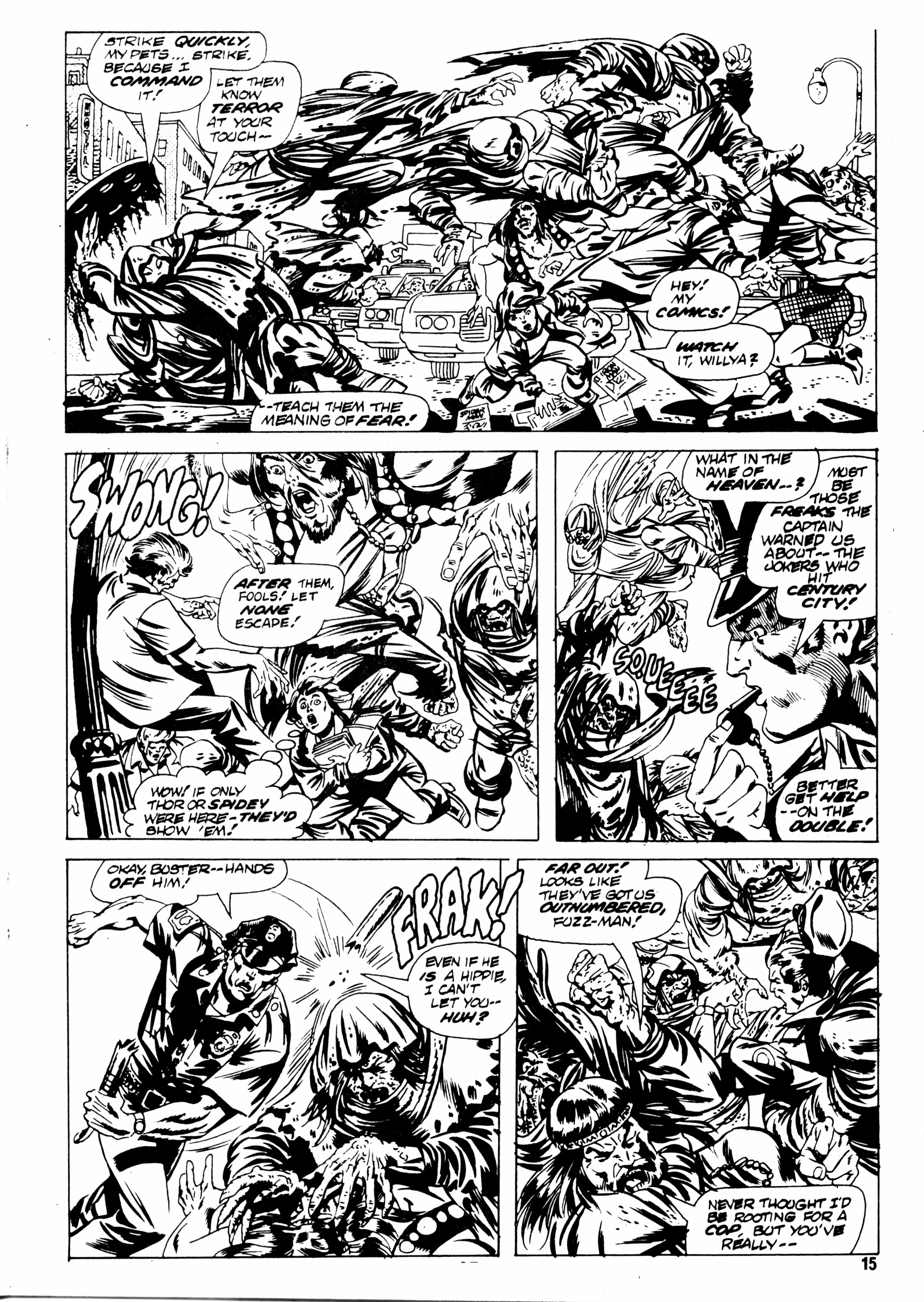 Read online Dracula Lives (1974) comic -  Issue #29 - 15