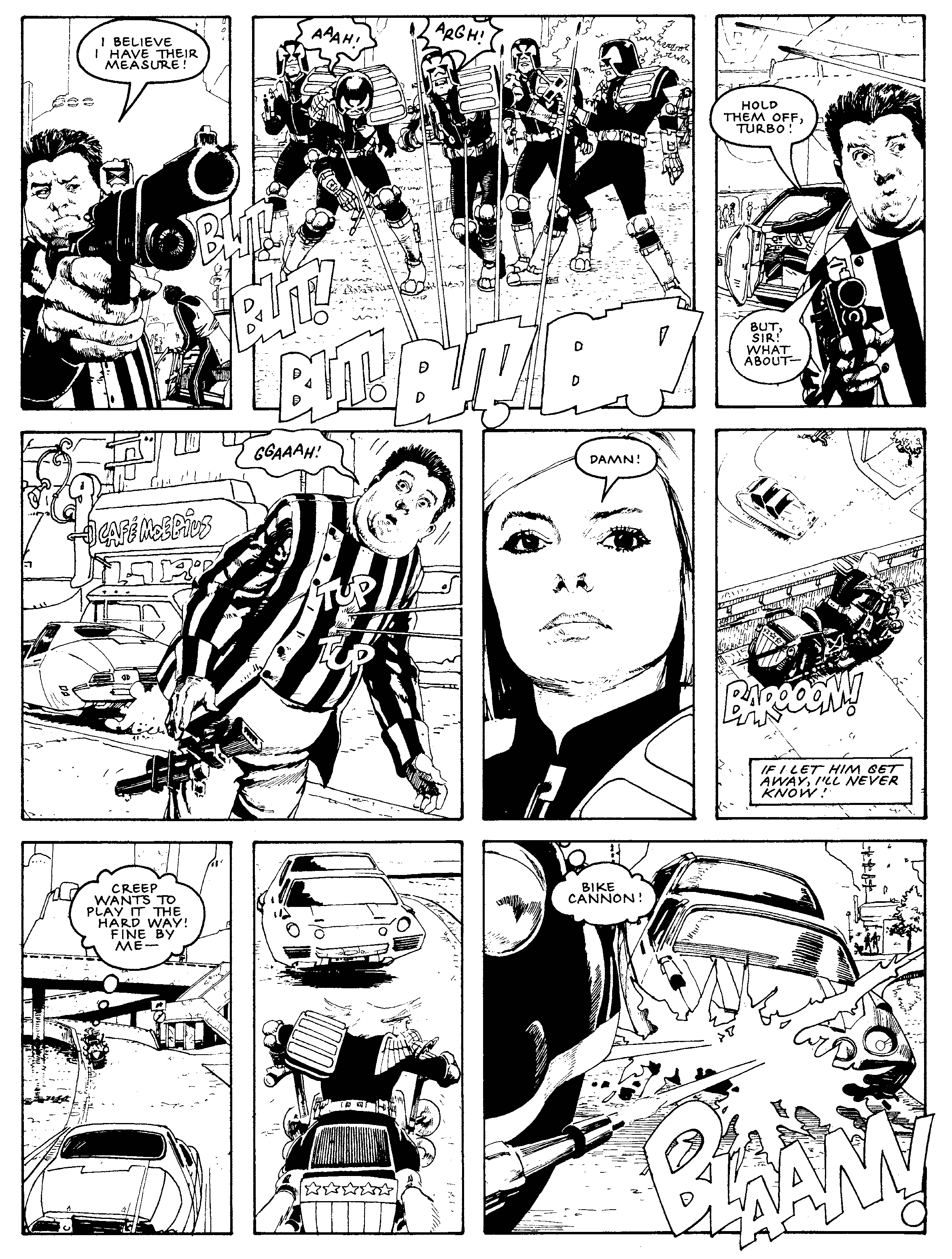 Read online Essential Judge Anderson: Shamball comic -  Issue # TPB - 47