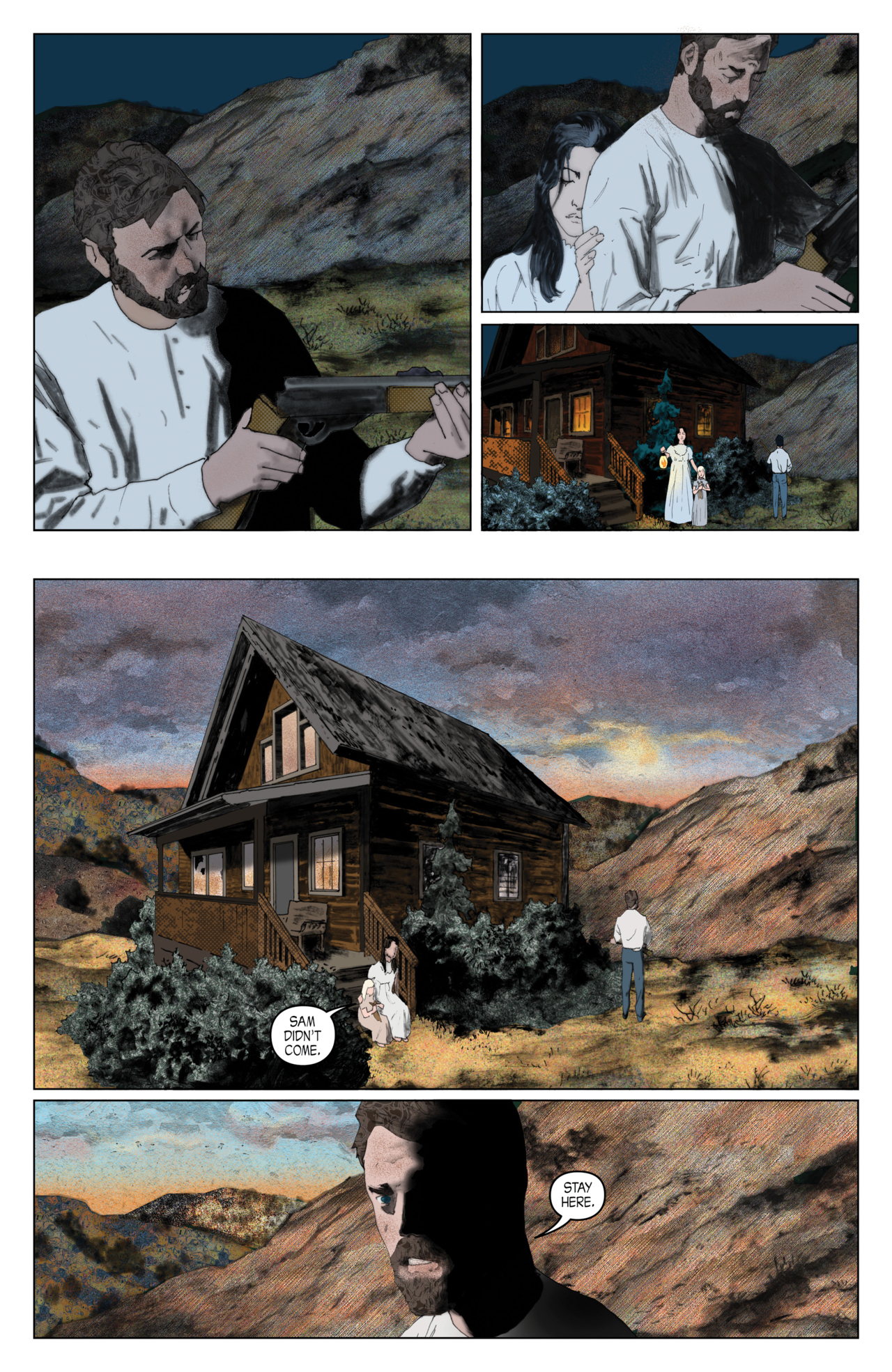 Read online John Carpenter's Night Terrors comic -  Issue # Black Sparrow - 23