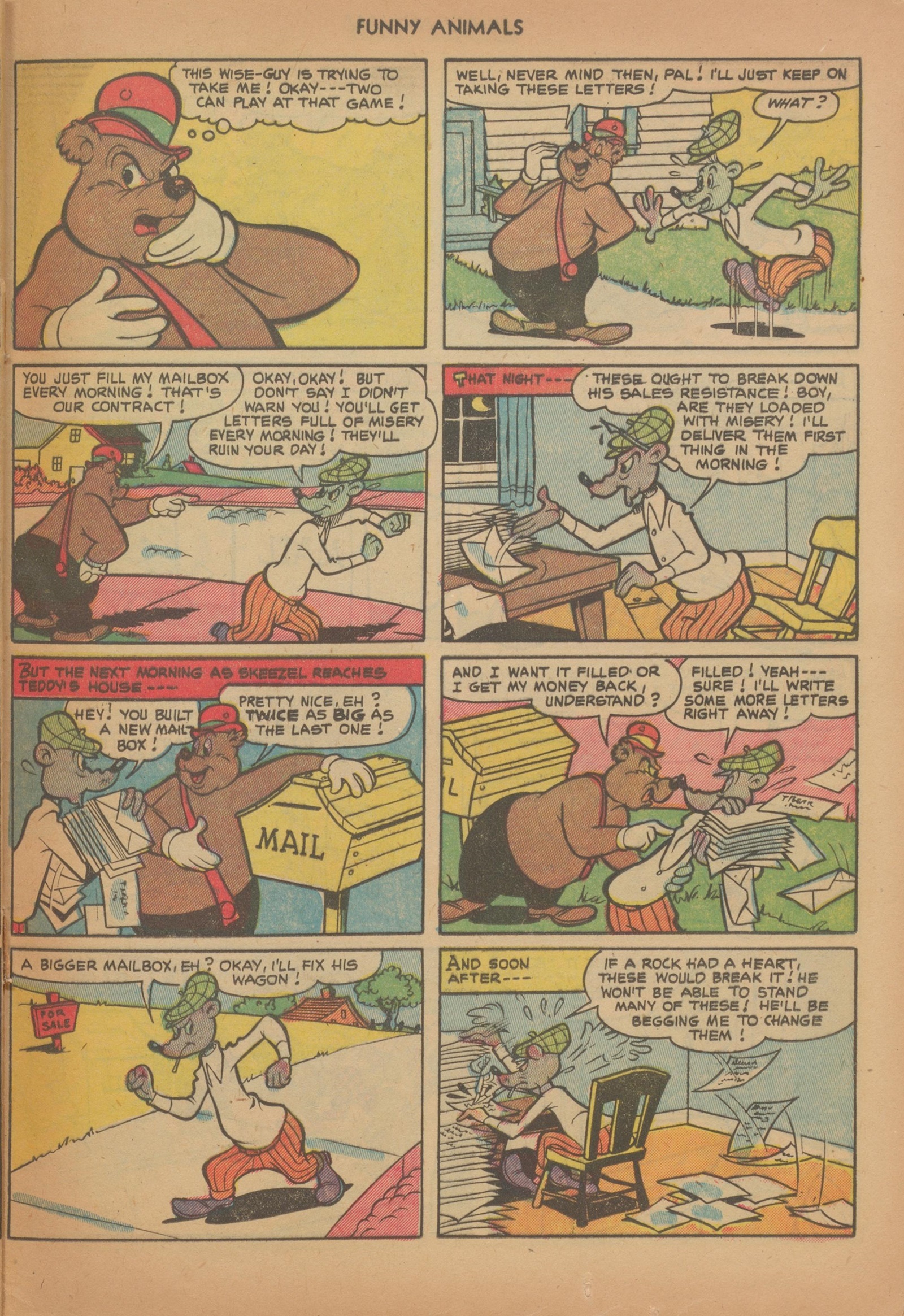 Read online Fawcett's Funny Animals comic -  Issue #78 - 25