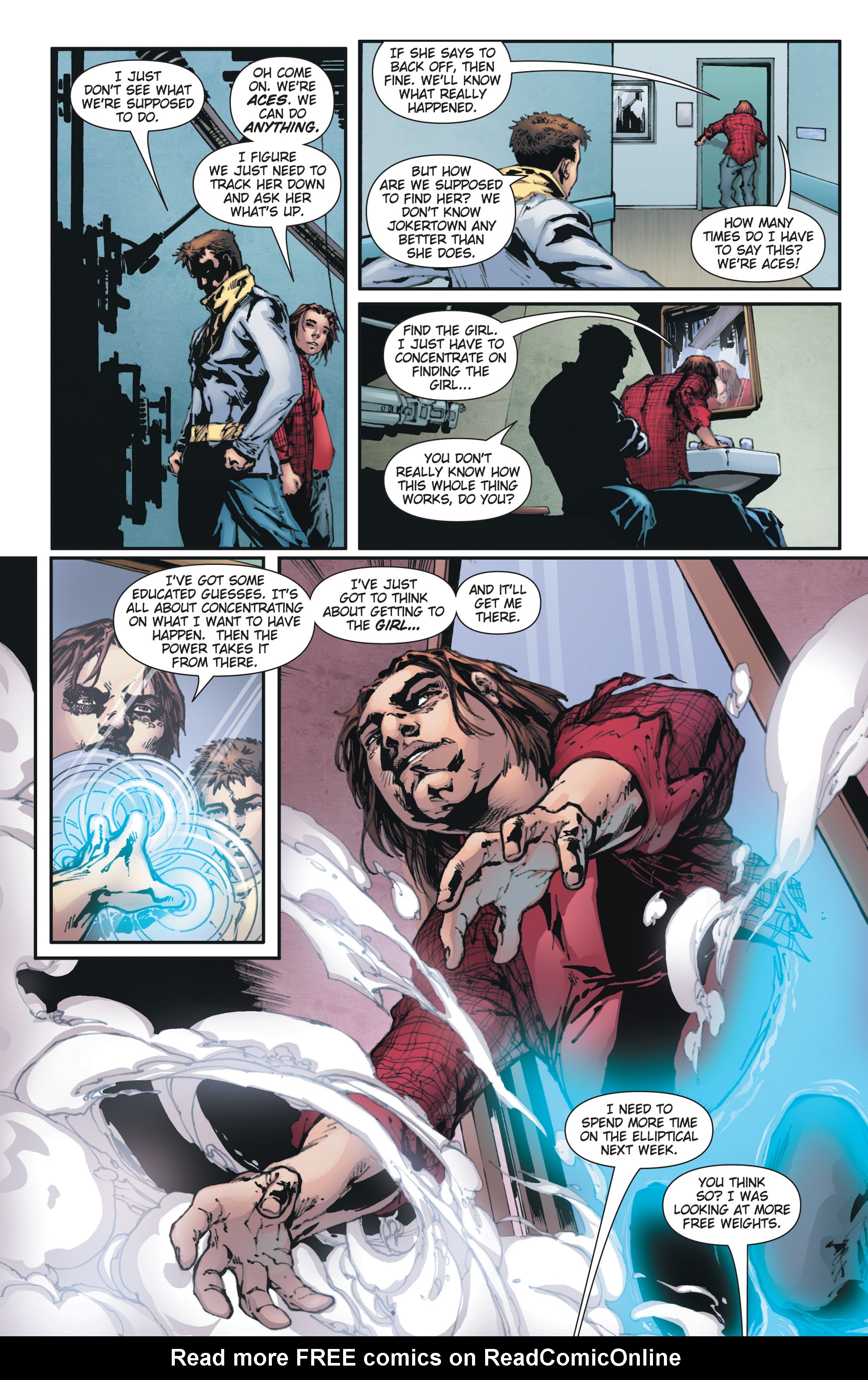 Read online George R.R. Martin's Wild Cards: The Hard Call comic -  Issue # _TPB (Part 1) - 61