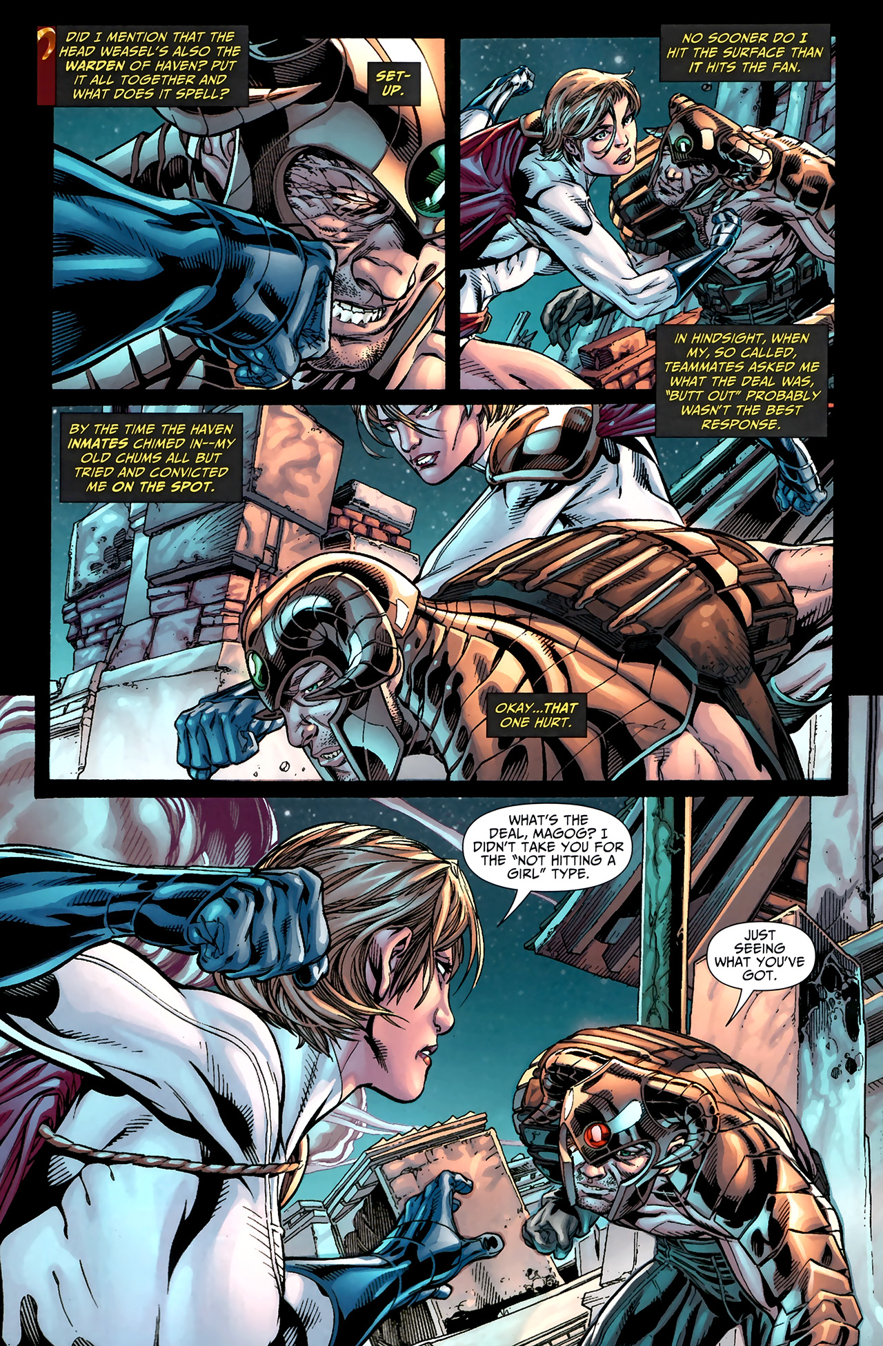 Read online Magog comic -  Issue #6 - 4