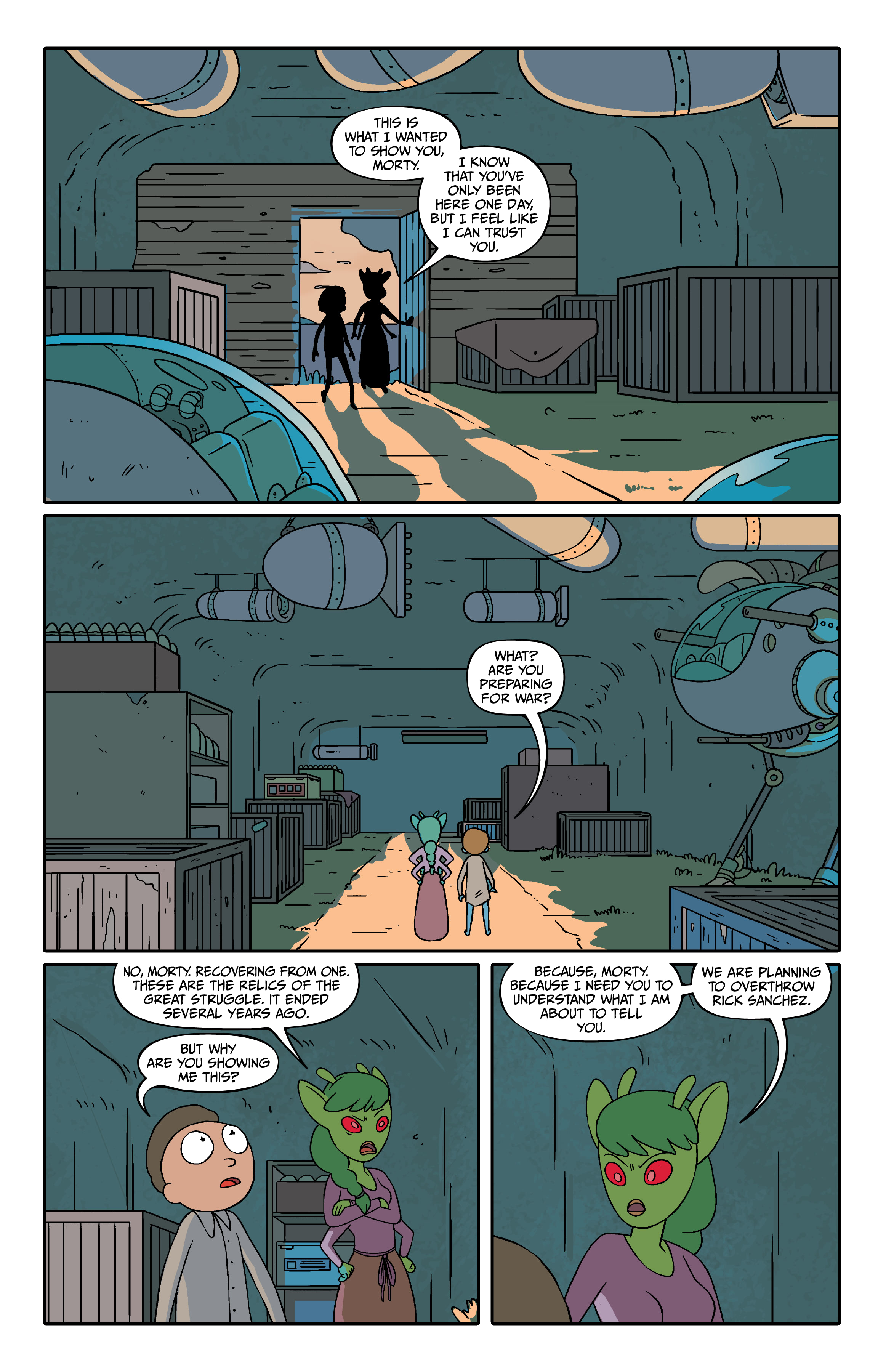 Read online Rick and Morty Deluxe Edition comic -  Issue # TPB 1 (Part 1) - 74