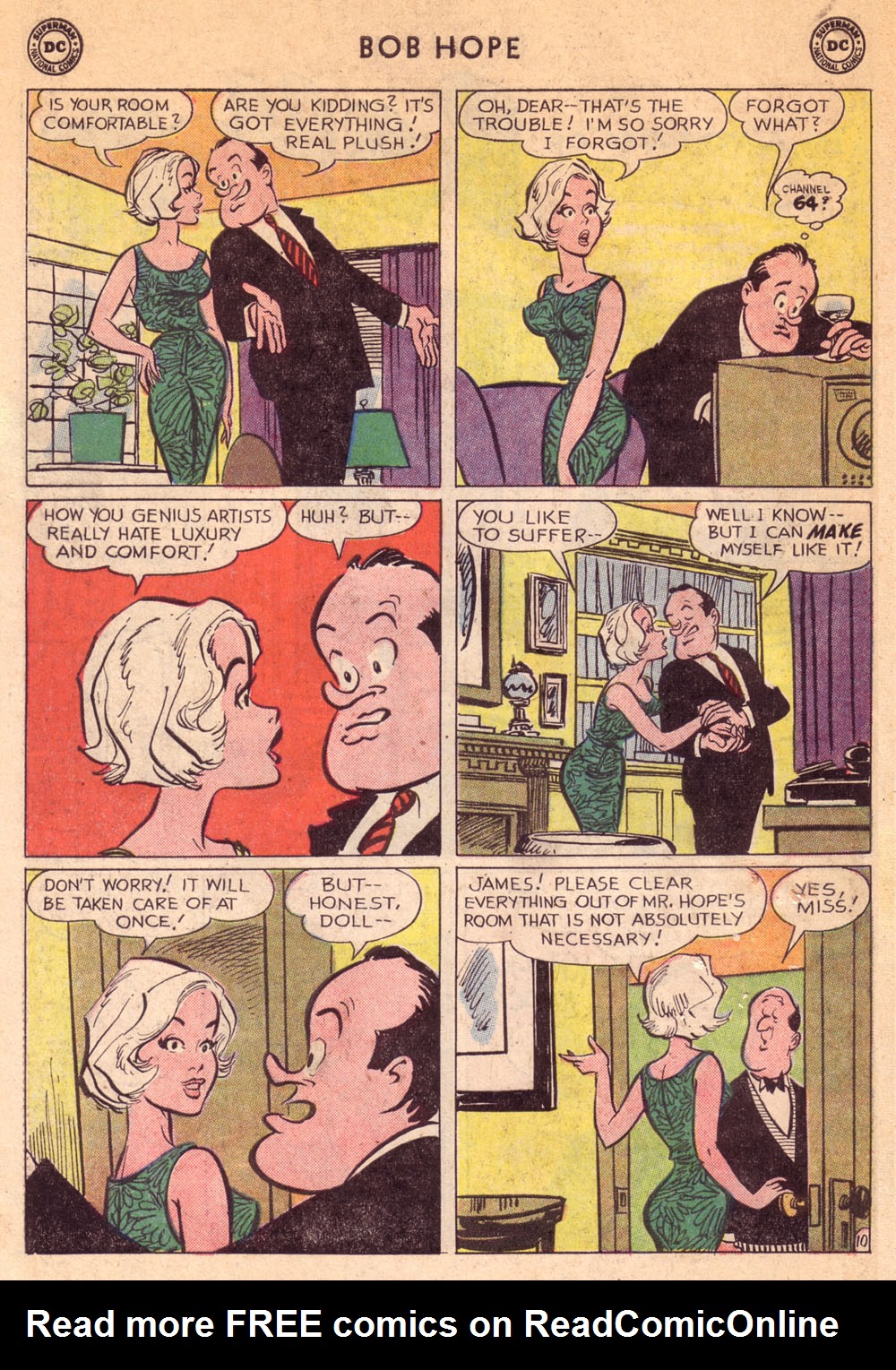 Read online The Adventures of Bob Hope comic -  Issue #73 - 15