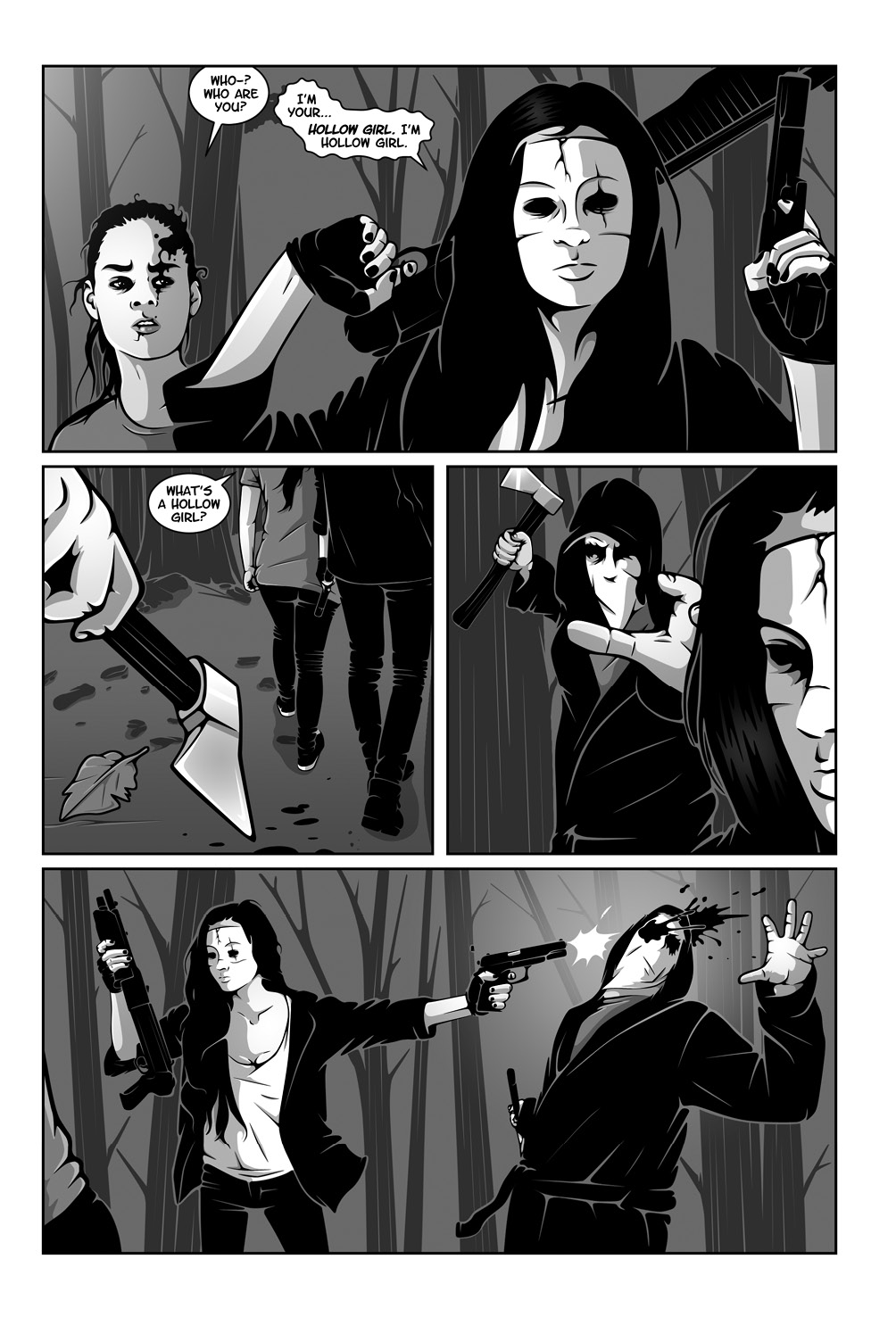 Read online Hollow Girl comic -  Issue #8 - 28