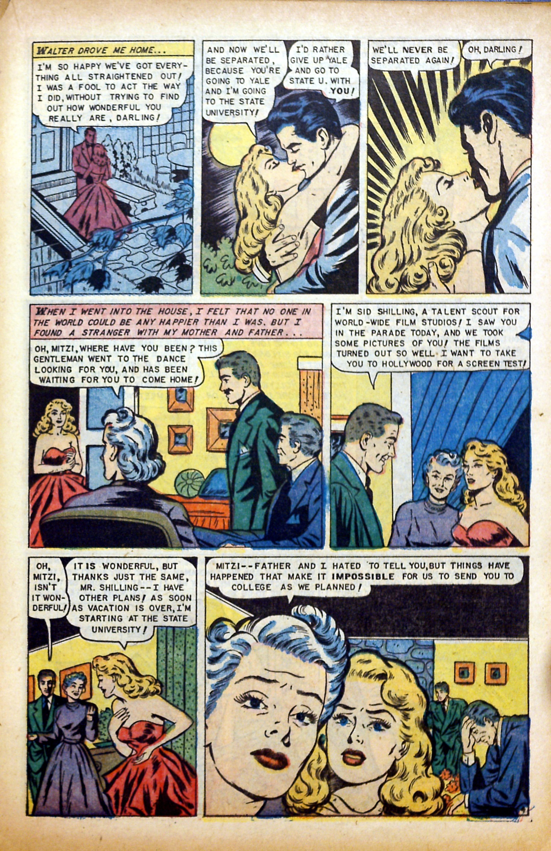 Read online Glamorous Romances comic -  Issue #65 - 21