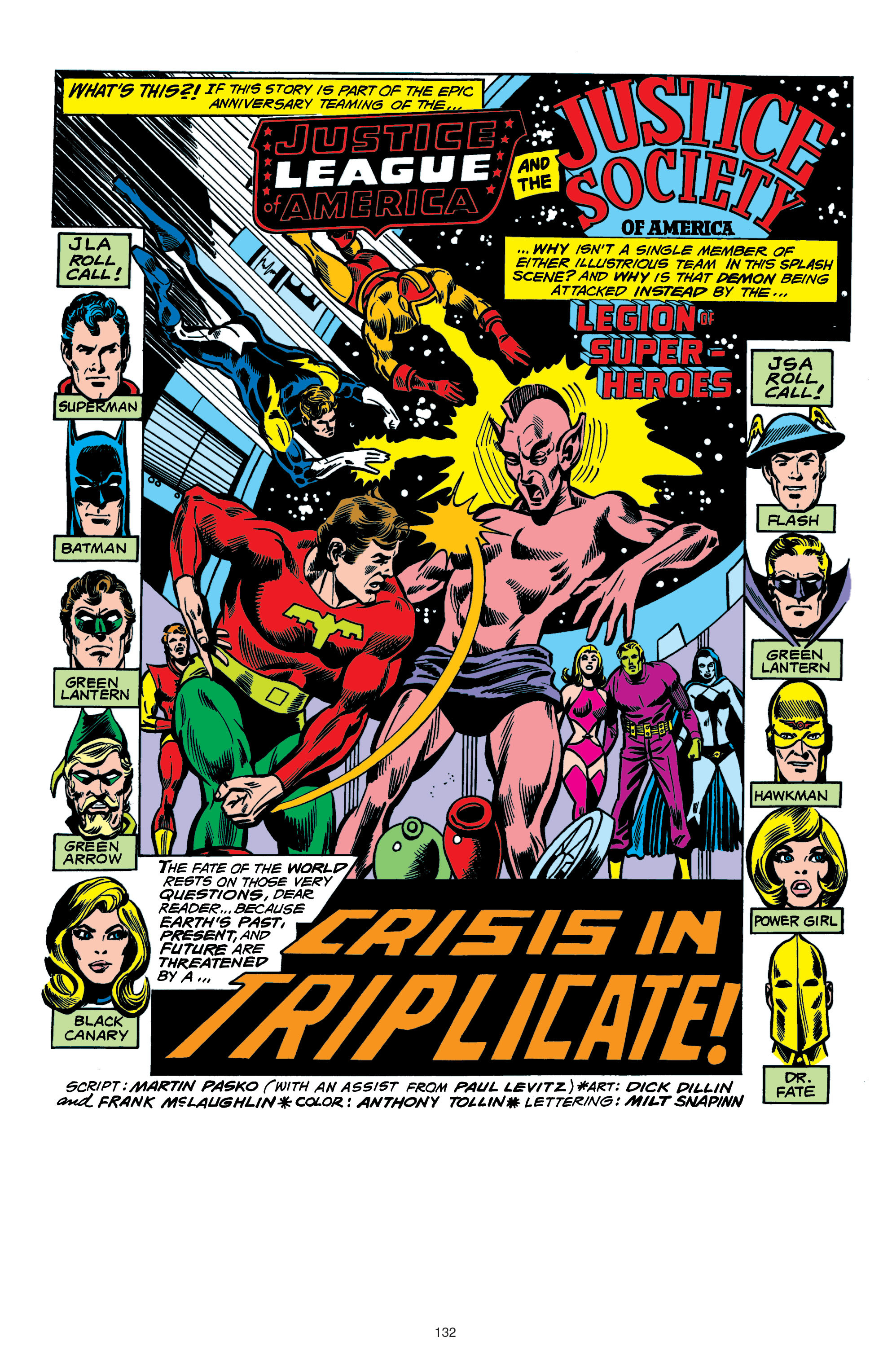 Read online Crisis on Multiple Earths comic -  Issue # TPB 4 - 133