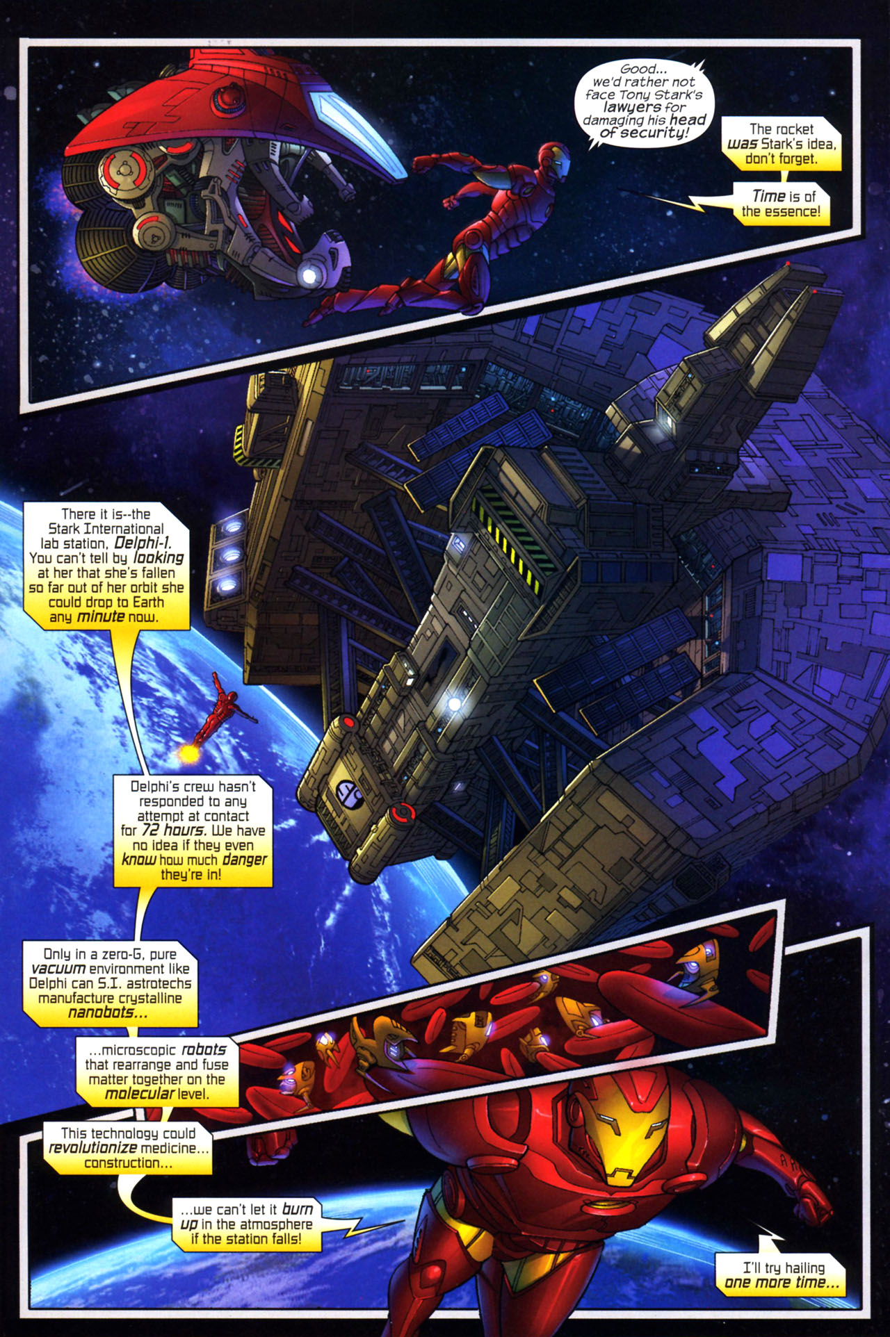 Read online Marvel Adventures Iron Man comic -  Issue #6 - 3