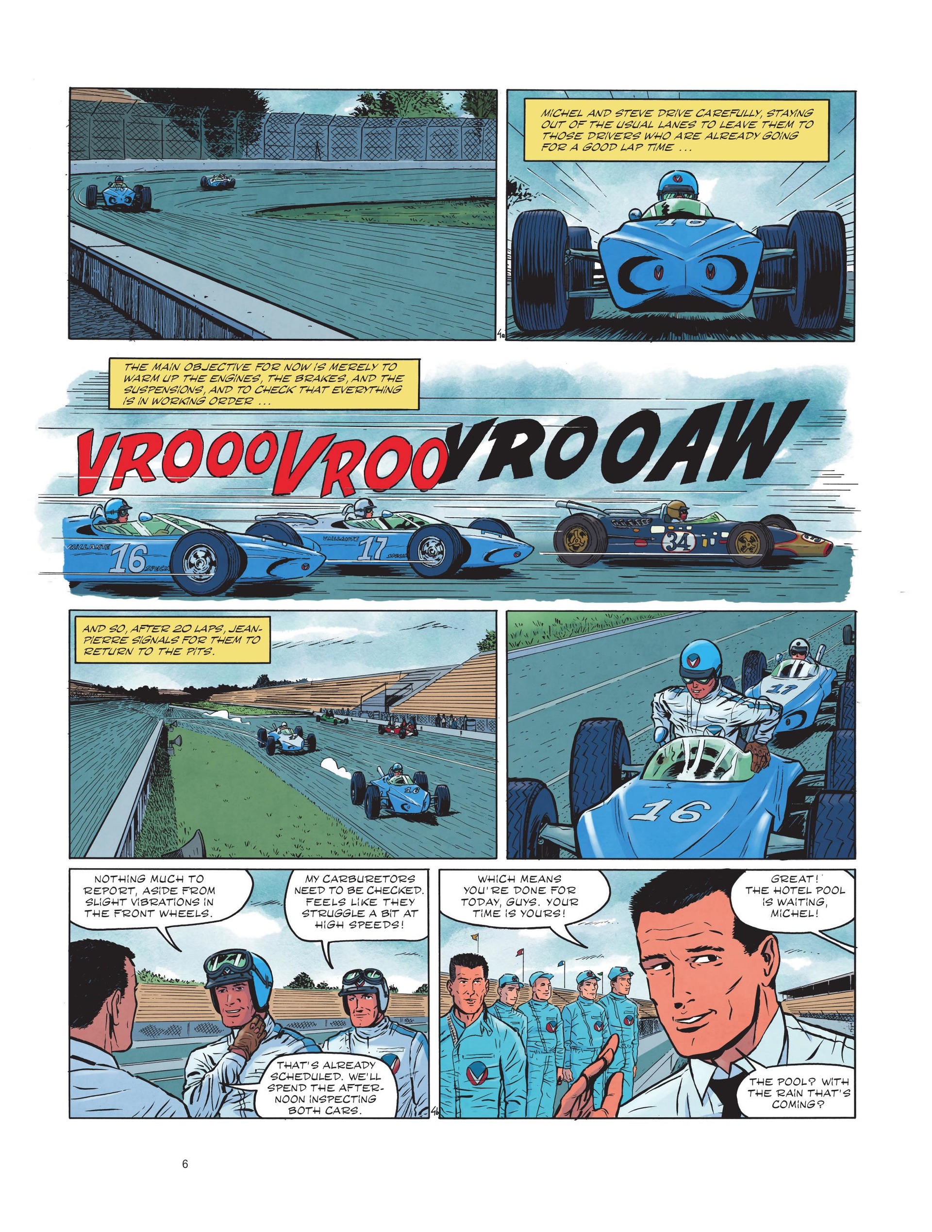 Read online Michel Vaillant: Legendary Races: In the Hell of Indianapolis comic -  Issue # Full - 8