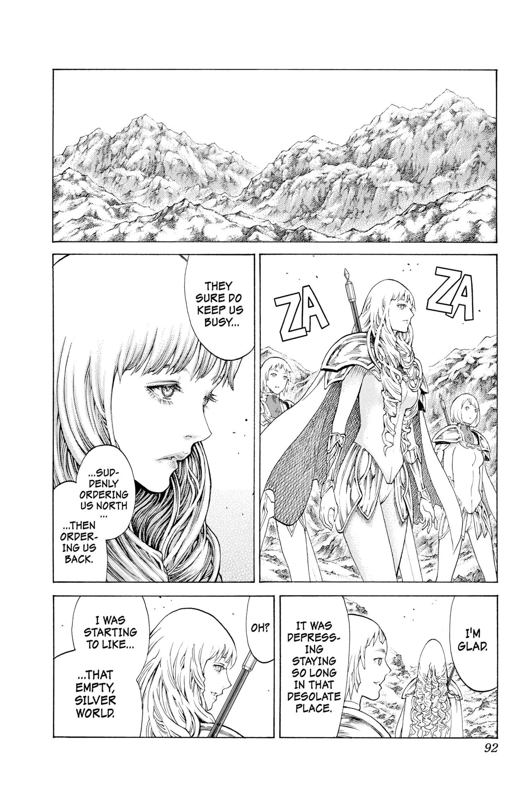 Read online Claymore comic -  Issue #20 - 89