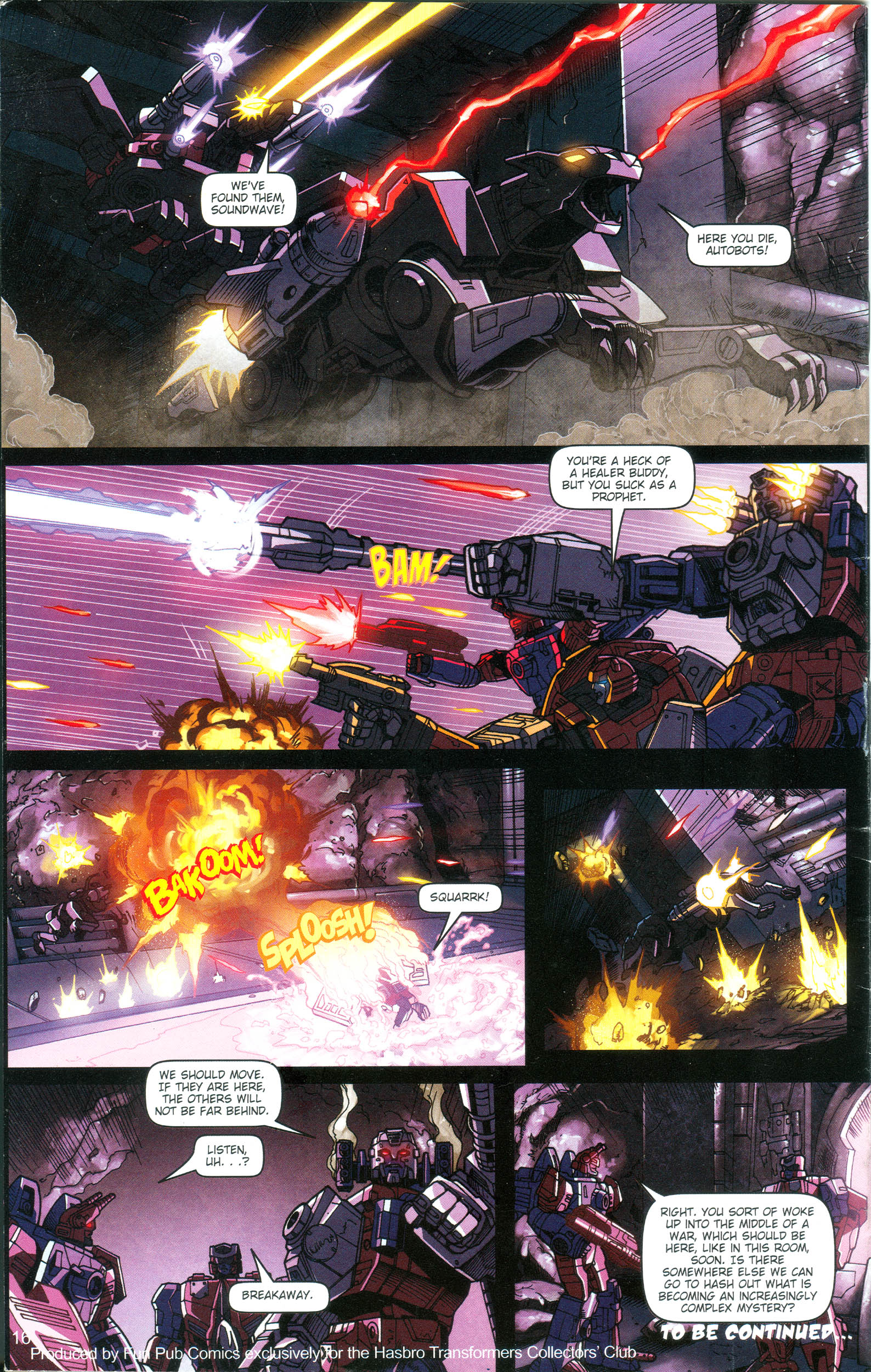 Read online Transformers: Collectors' Club comic -  Issue #16 - 16