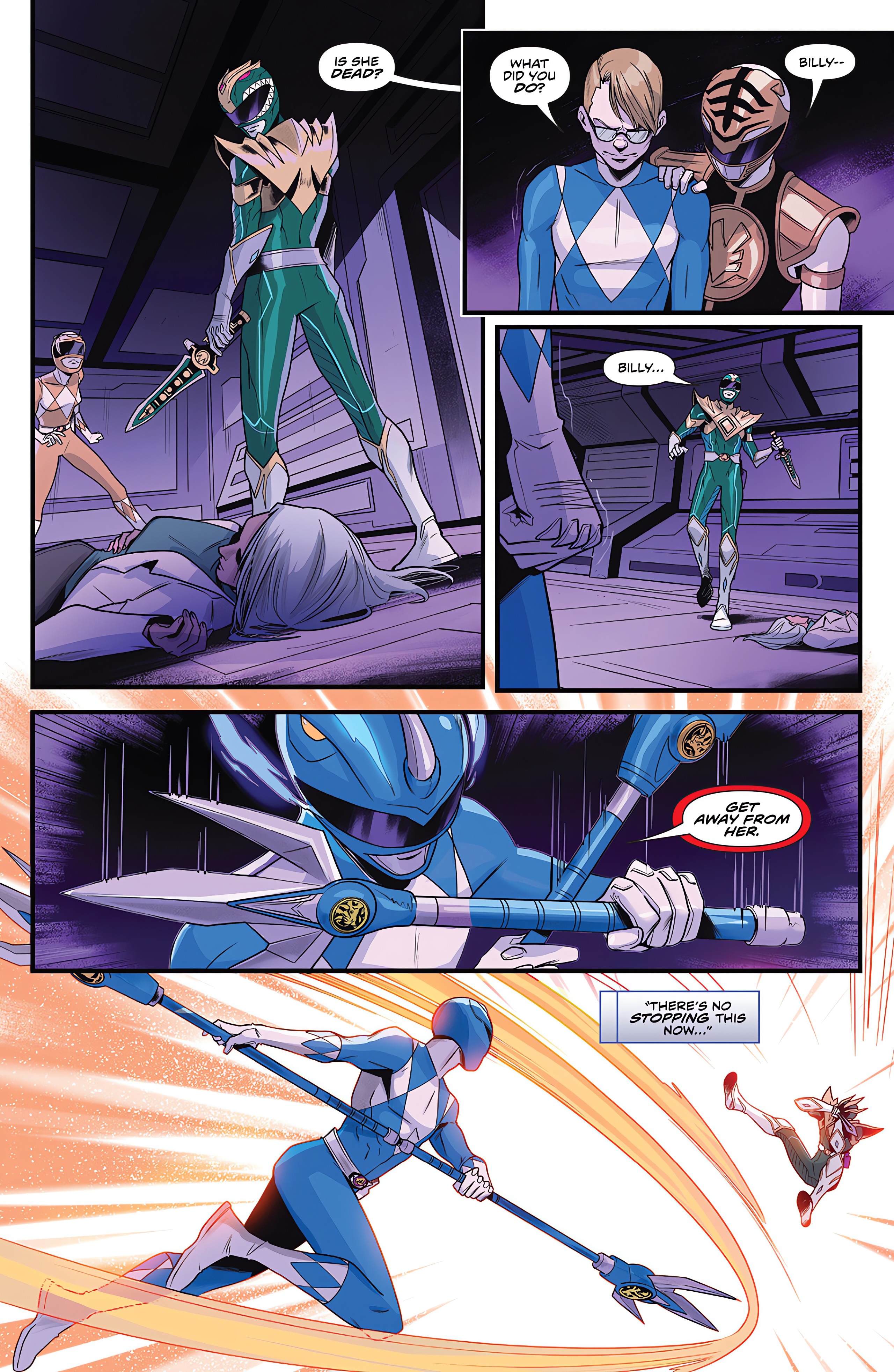 Read online Mighty Morphin Power Rangers comic -  Issue #111 - 6