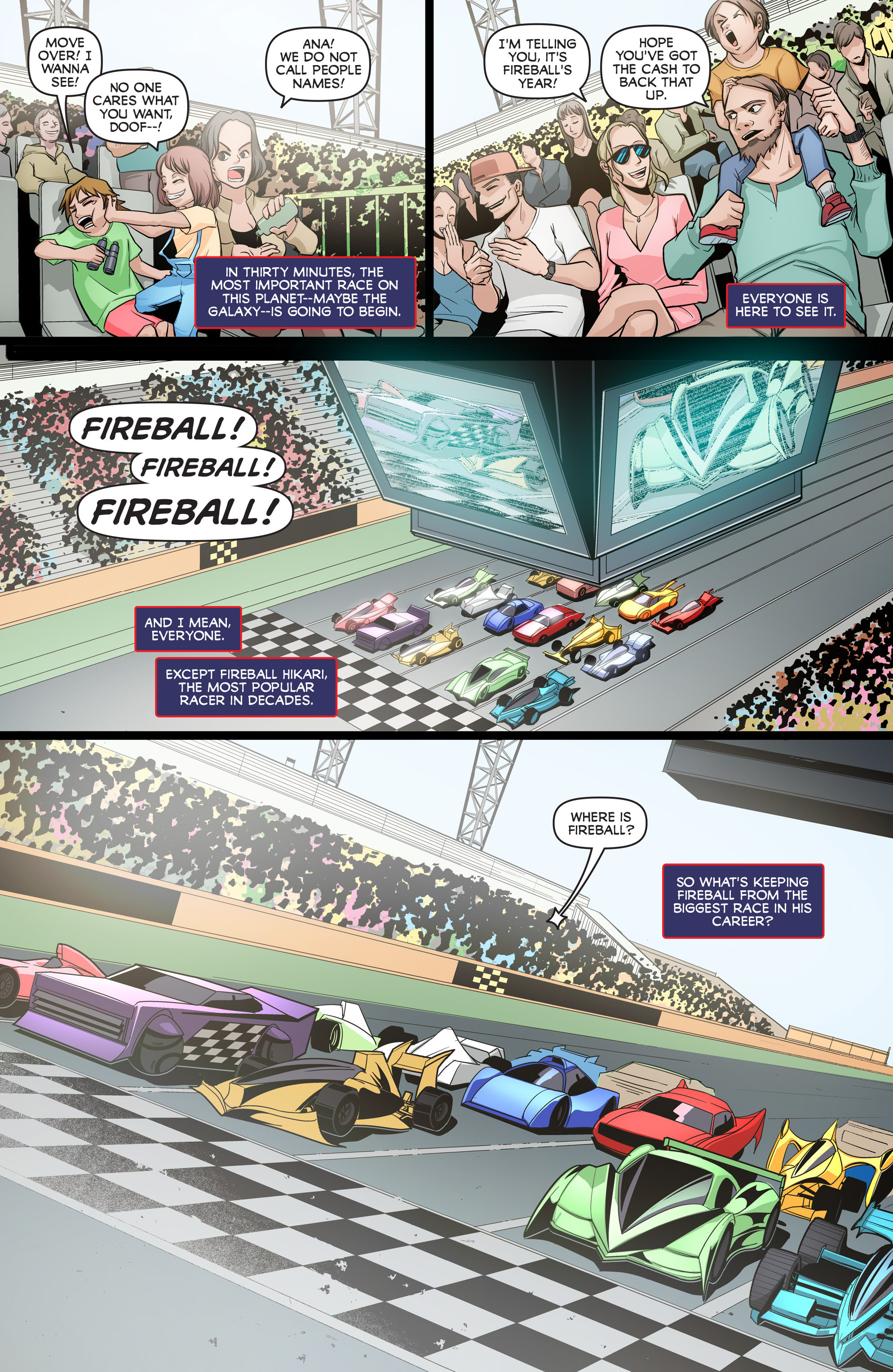 Read online Saber Rider and the Star Sheriffs comic -  Issue #3 - 3