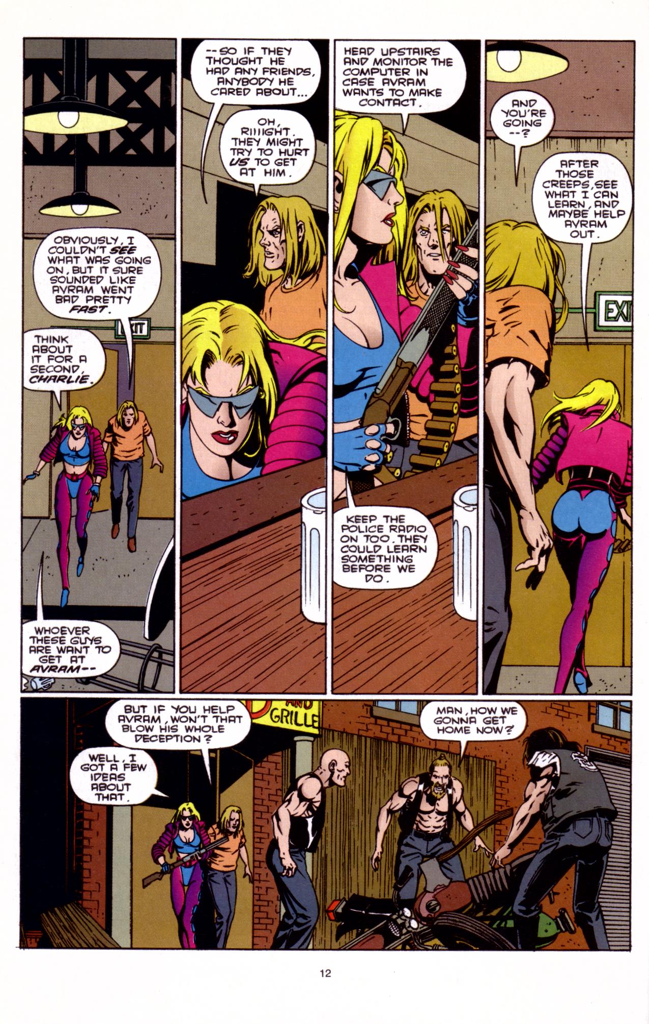 Read online Barb Wire (1994) comic -  Issue #5 - 13
