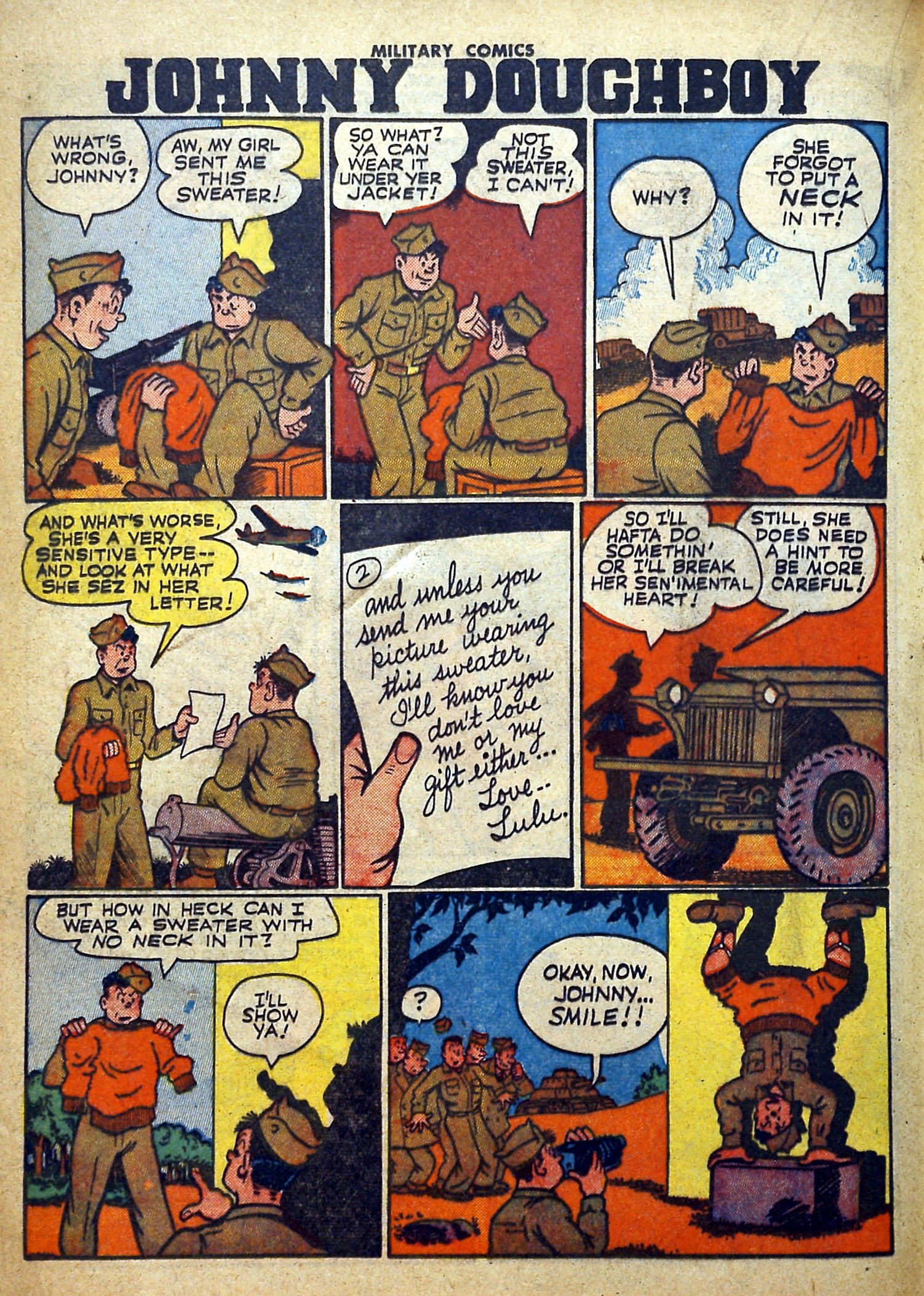Read online Military Comics comic -  Issue #26 - 30
