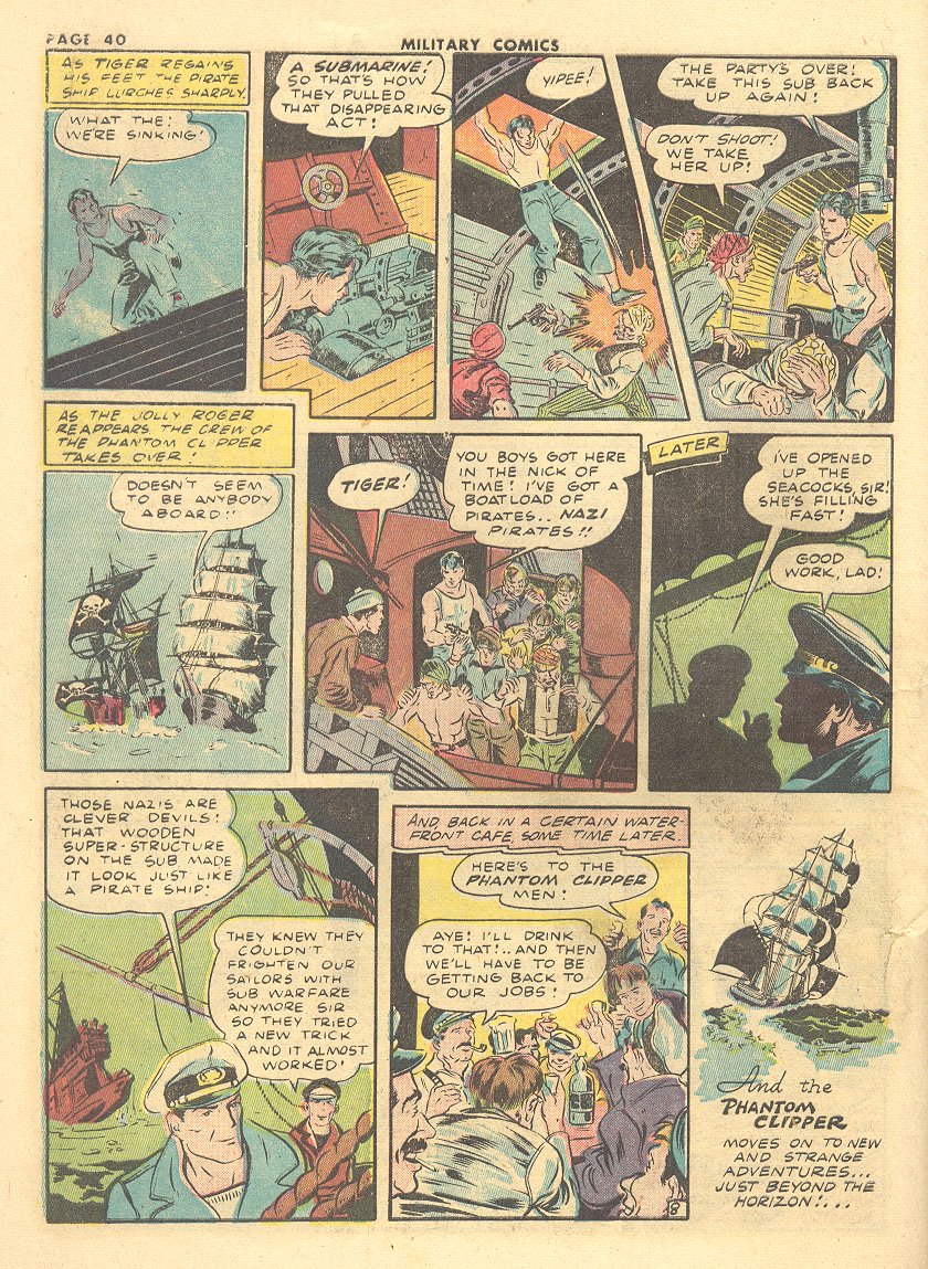 Read online Military Comics comic -  Issue #15 - 40