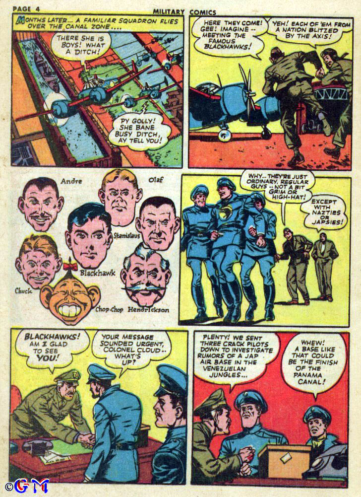 Read online Military Comics comic -  Issue #23 - 6