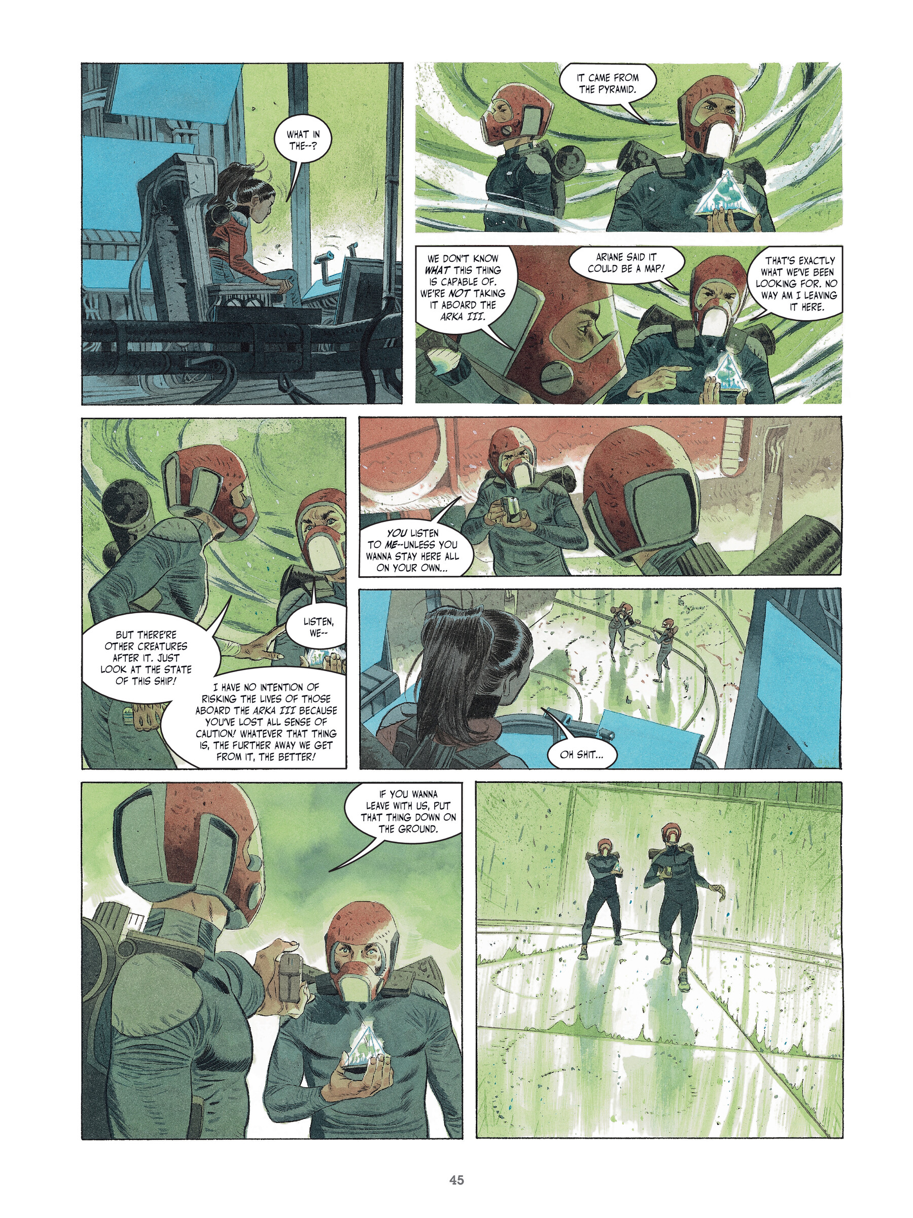 Read online Project ARKA: Into the Dark Unknown comic -  Issue # TPB - 46