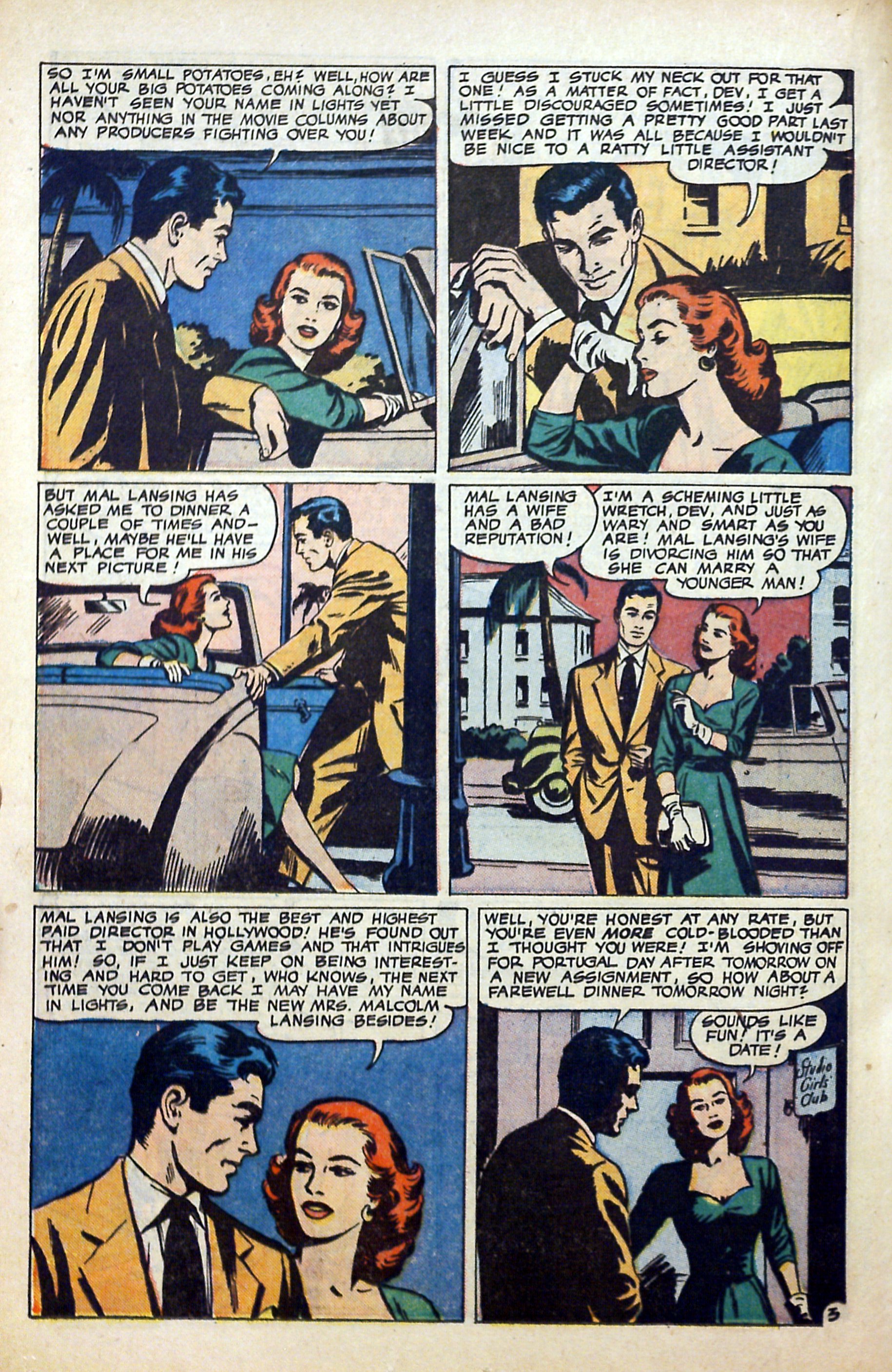 Read online Glamorous Romances comic -  Issue #53 - 20