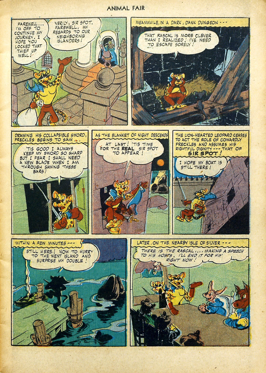 Read online Animal Fair comic -  Issue #8 - 9