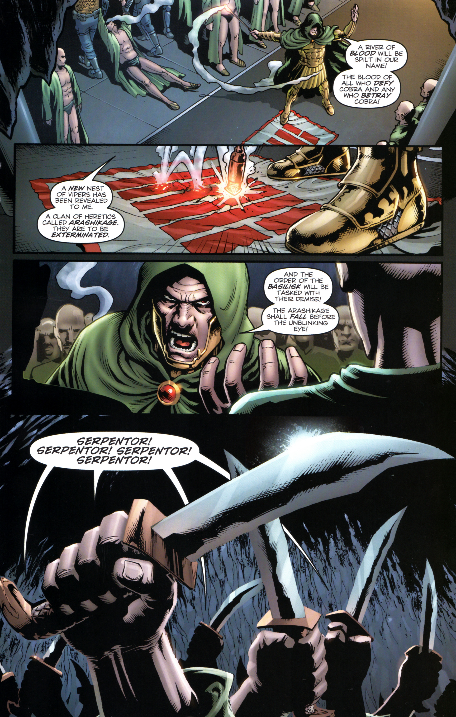 Read online Snake Eyes and Storm Shadow comic -  Issue #17 - 5
