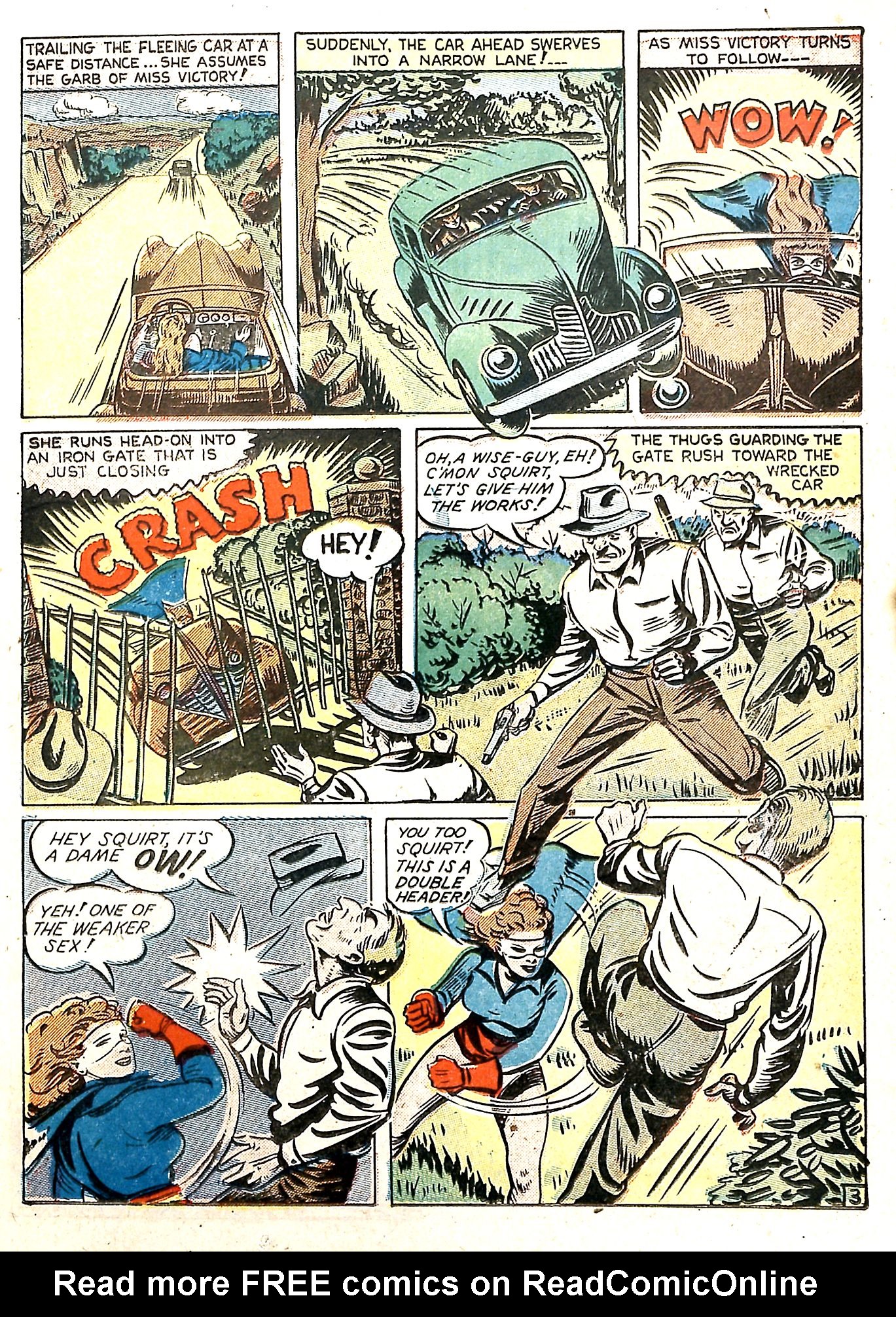 Read online Captain Fearless comic -  Issue #2 - 12
