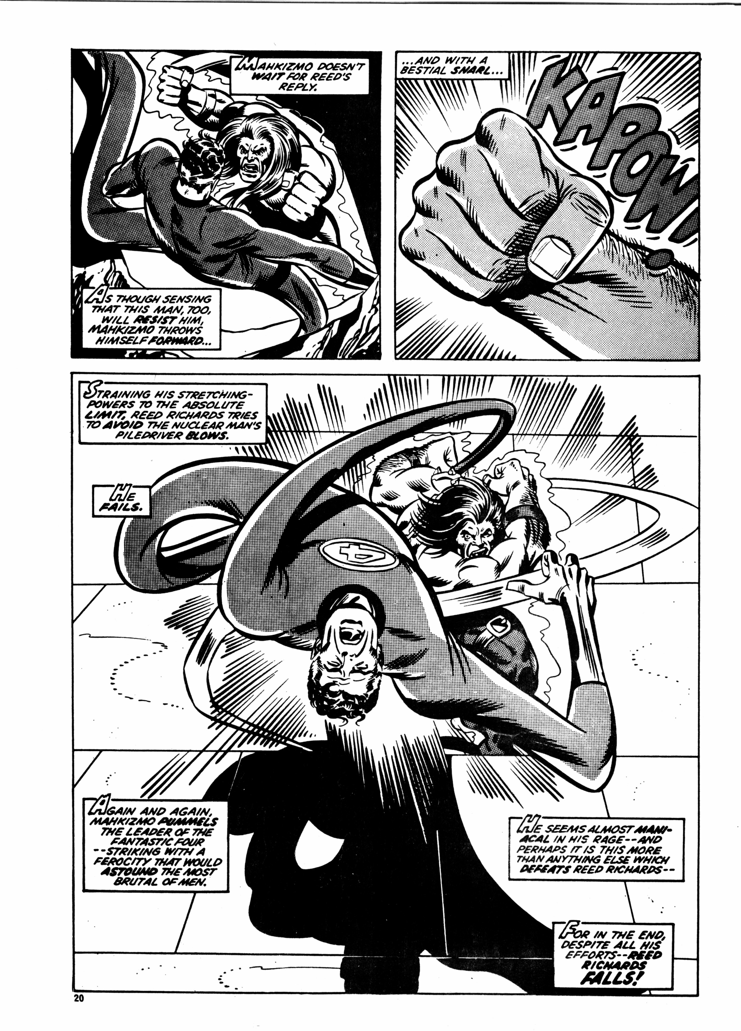 Read online Fantastic Four (1982) comic -  Issue #19 - 19