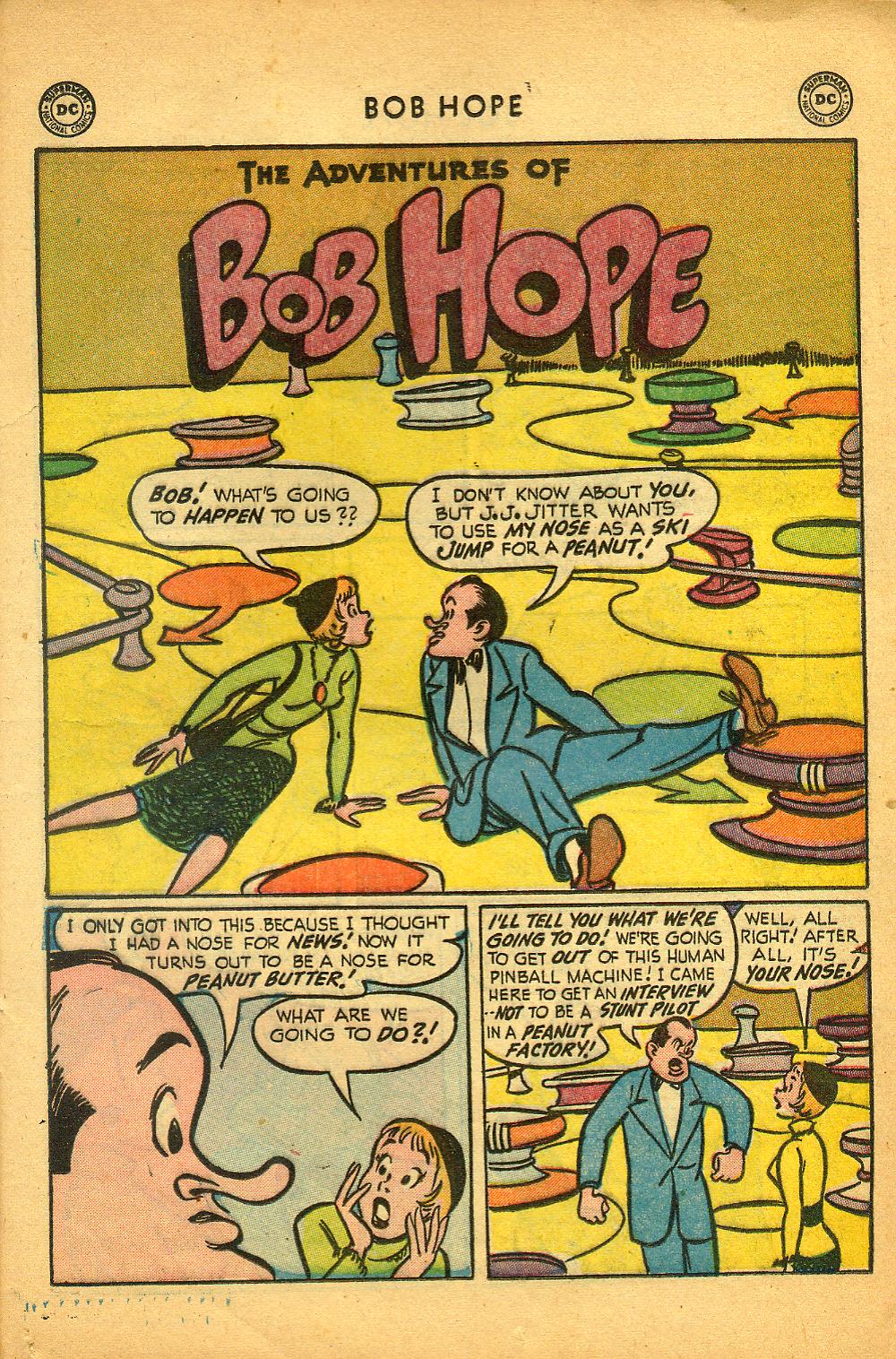 Read online The Adventures of Bob Hope comic -  Issue #28 - 27