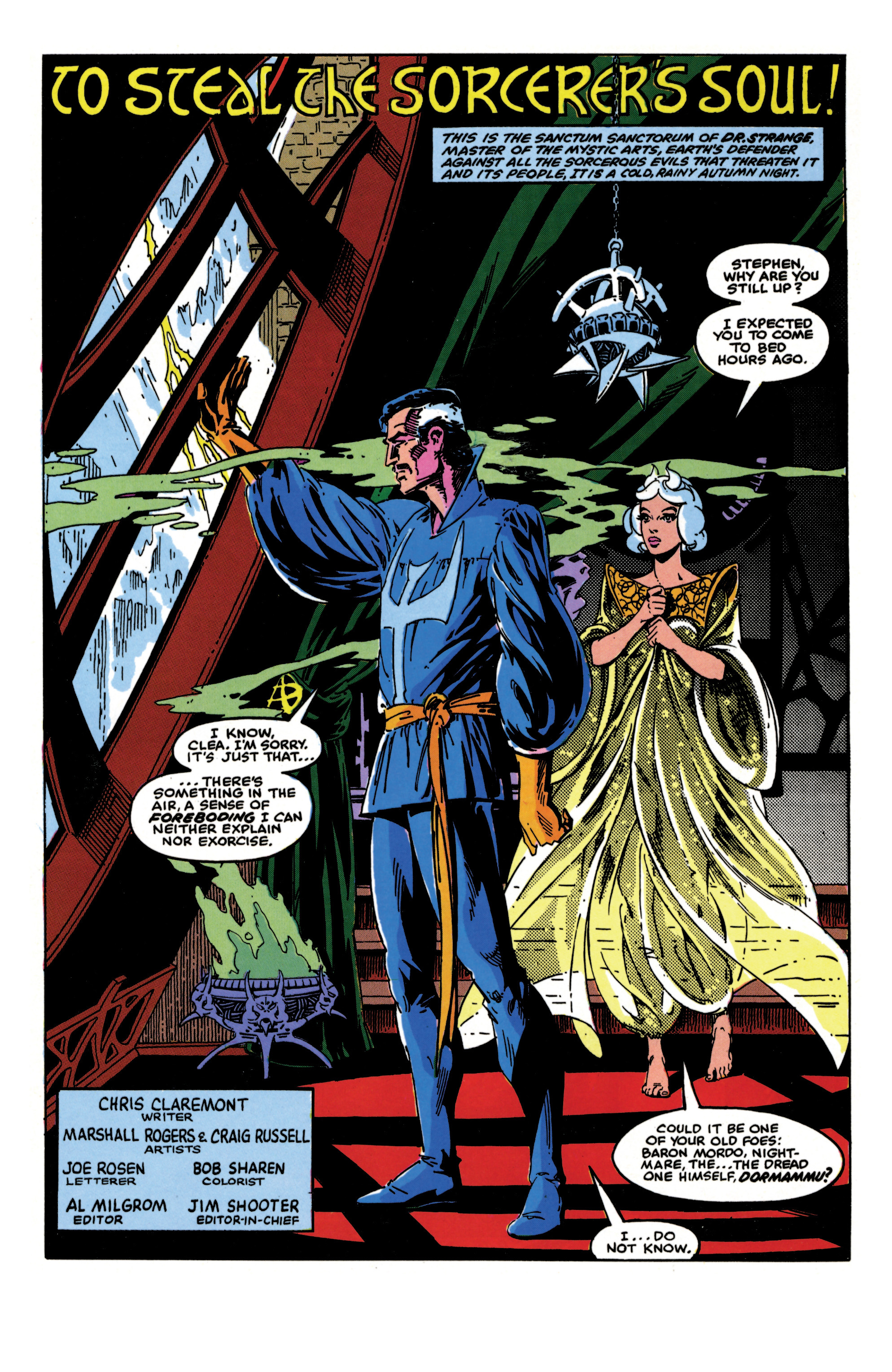 Read online Doctor Strange: What Is It That Disturbs You, Stephen? comic -  Issue # TPB - 139