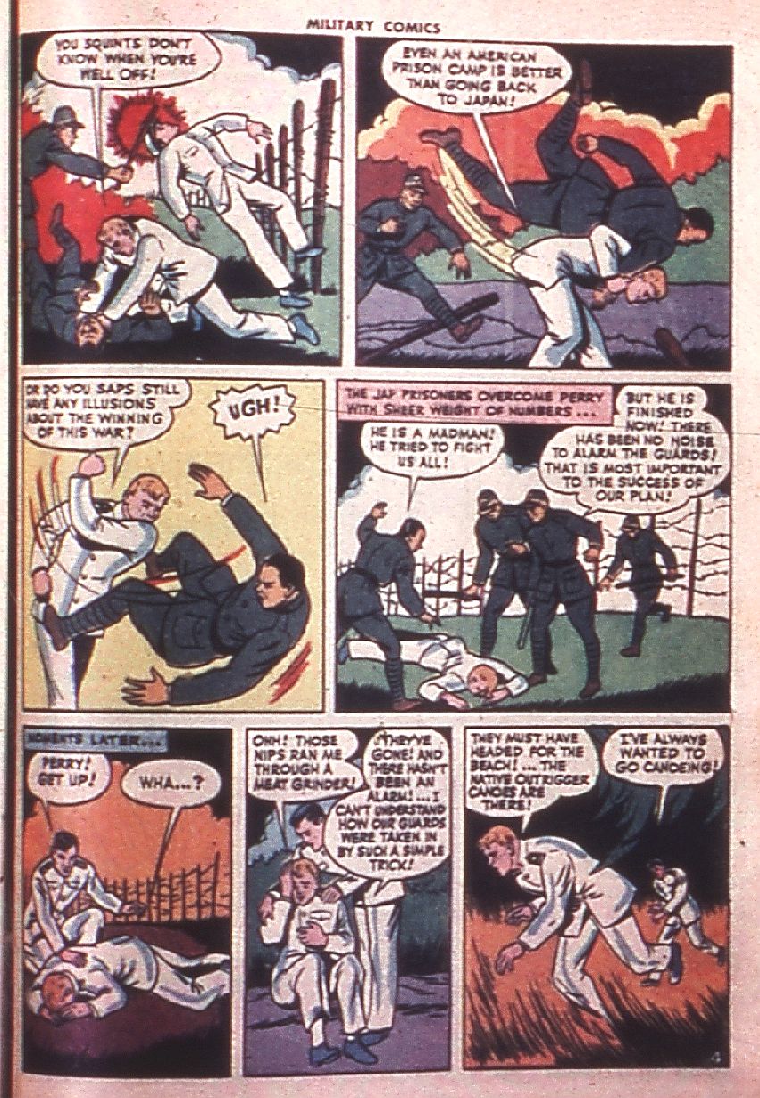 Read online Military Comics comic -  Issue #38 - 45