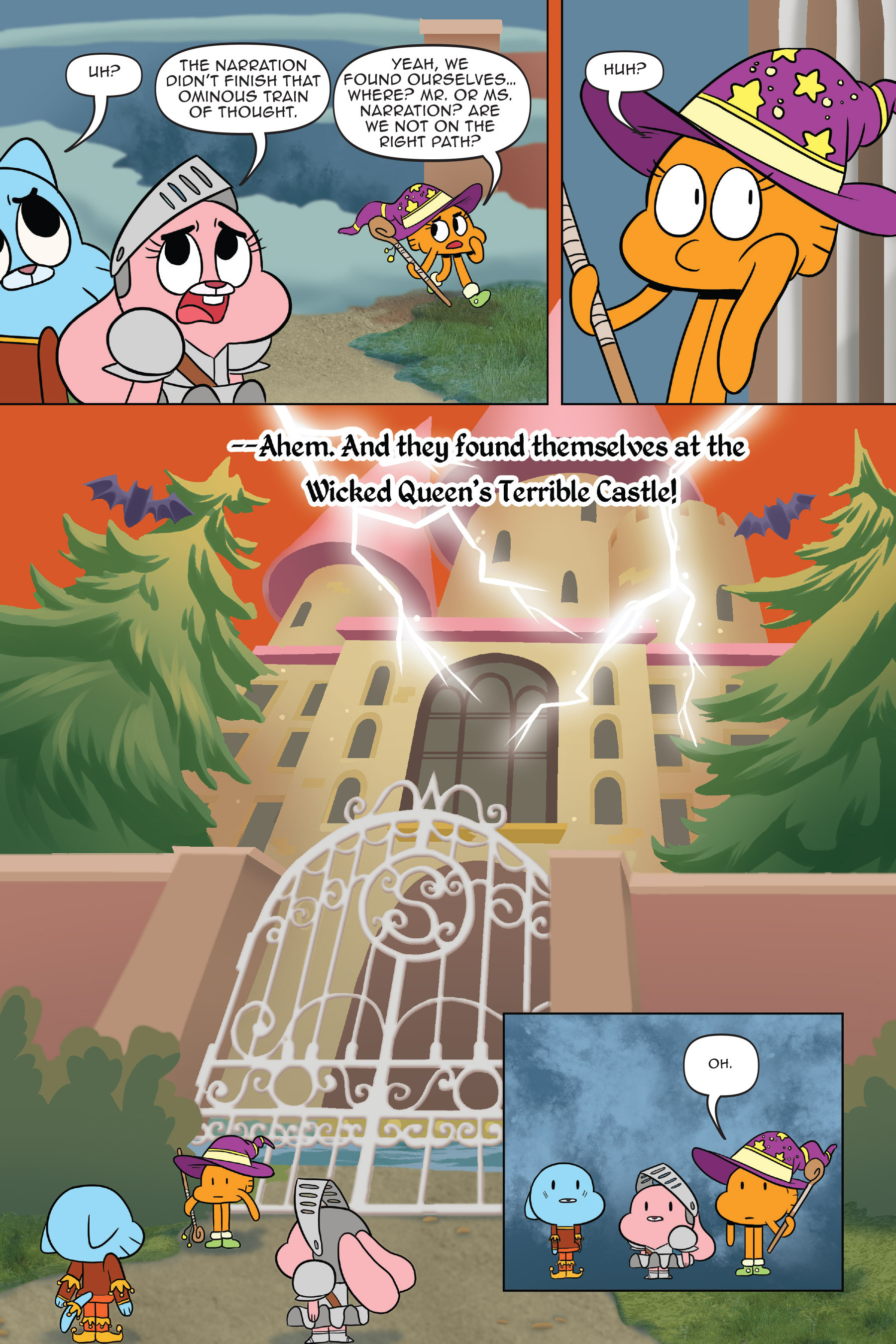 Read online The Amazing World of Gumball: Fairy Tale Trouble comic -  Issue # Full - 89