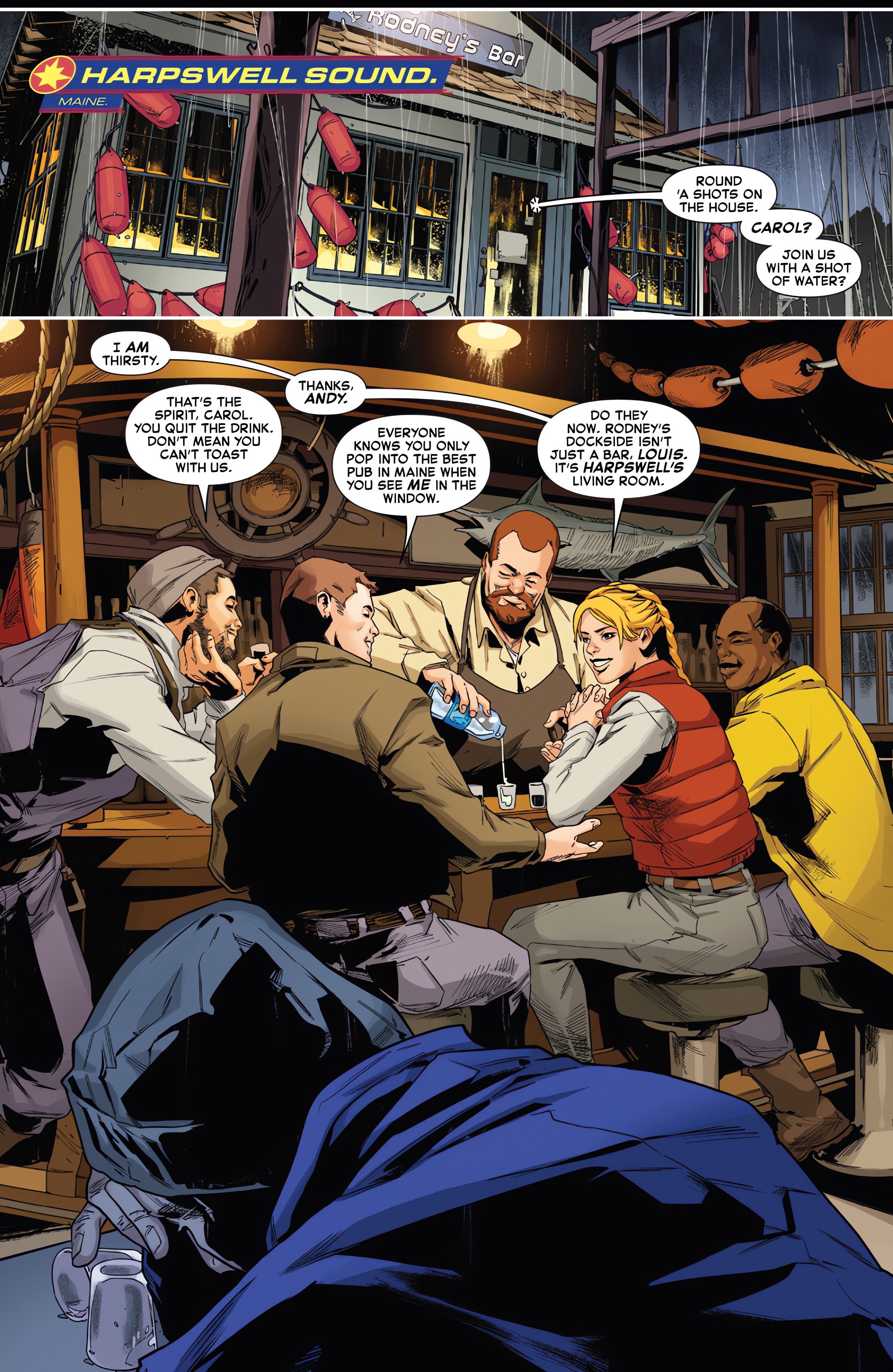 Read online Captain Marvel: Dark Tempest comic -  Issue #1 - 2