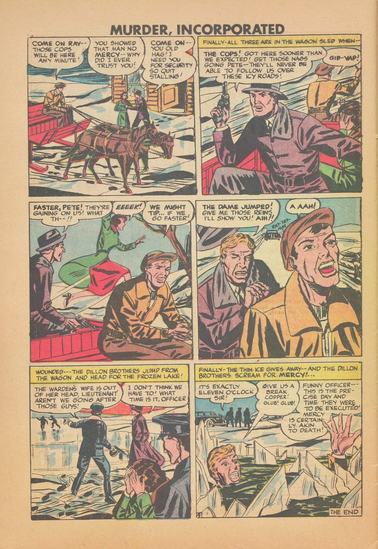 Read online Murder Incorporated (1950) comic -  Issue #2 - 32
