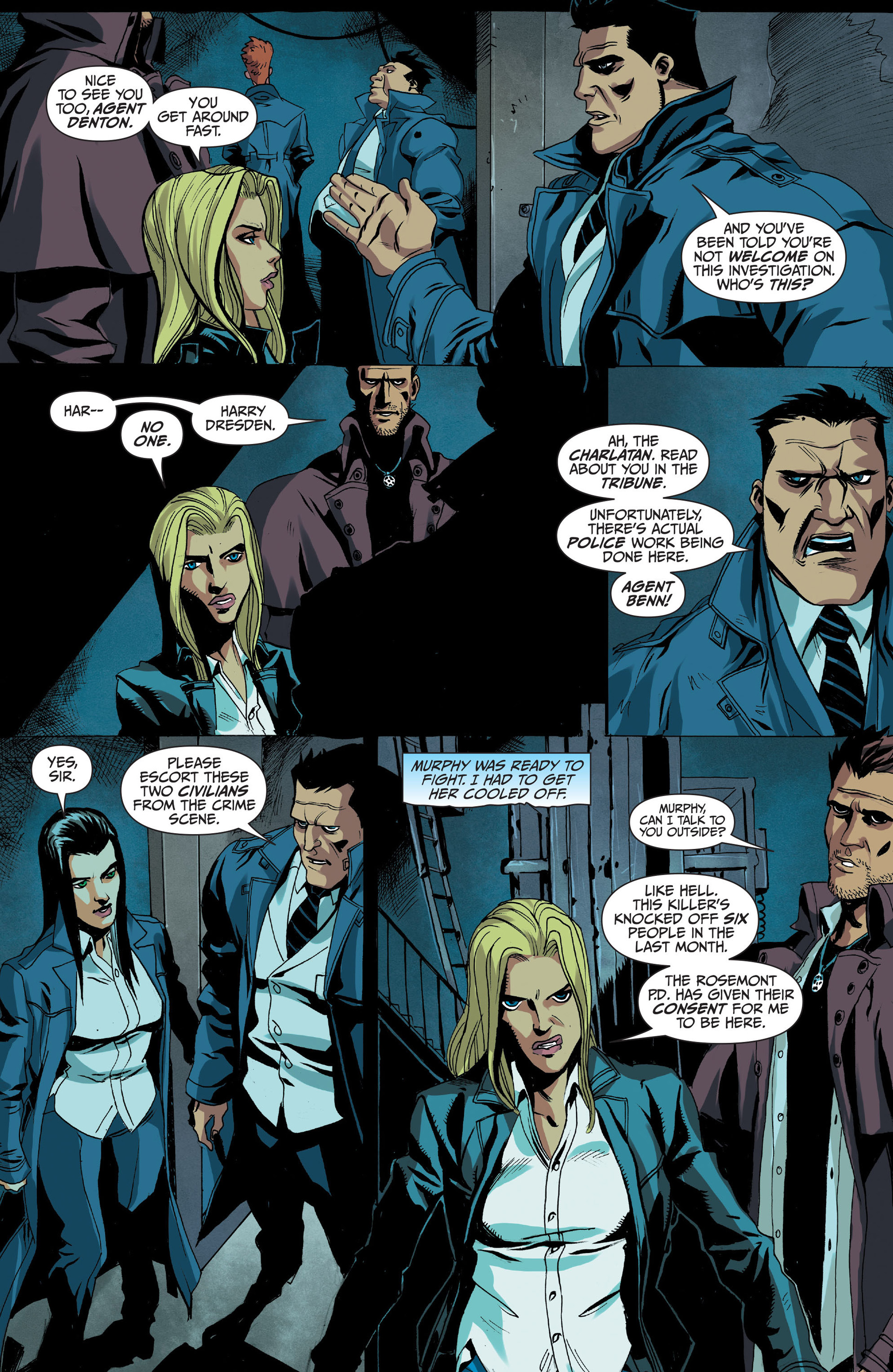 Read online Jim Butcher's The Dresden Files: Fool Moon comic -  Issue #1 - 12