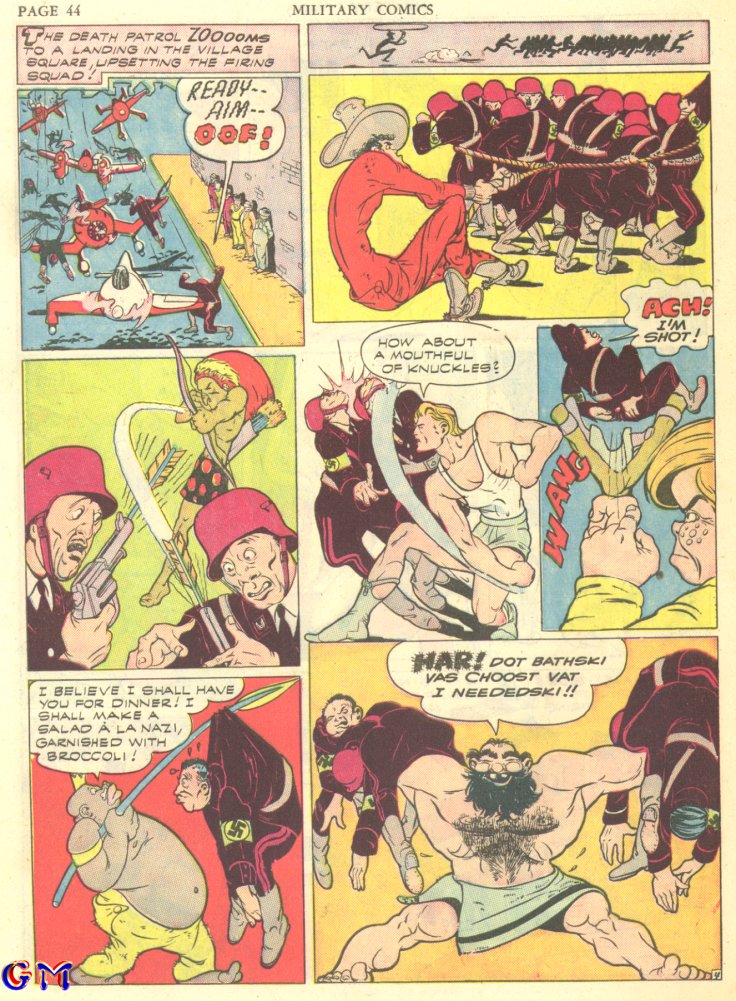 Read online Military Comics comic -  Issue #7 - 46