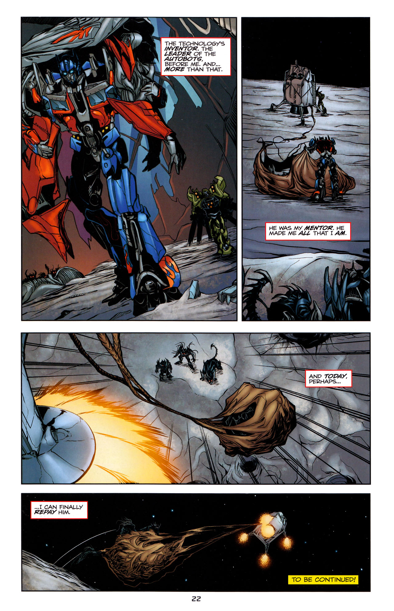 Read online Transformers: Dark of the Moon Movie Adaptation comic -  Issue #1 - 24