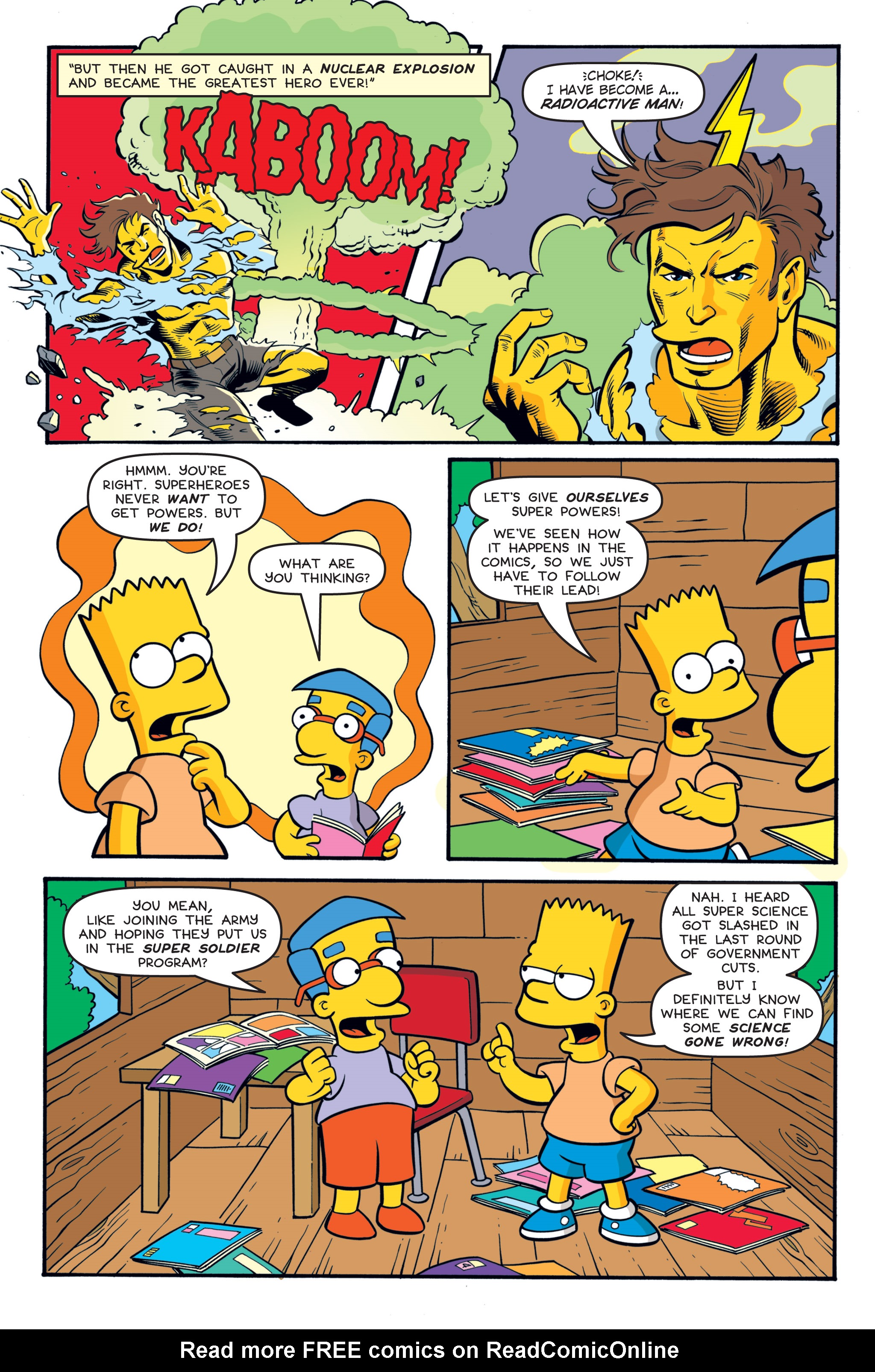 Read online Bongo Comics Free-For-All! comic -  Issue #2014 - 4