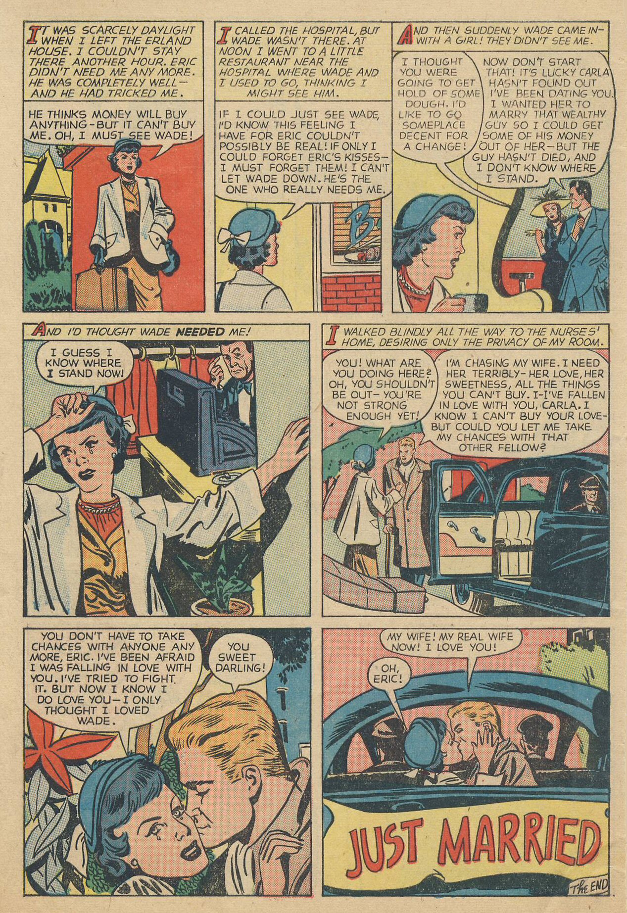 Read online Glamorous Romances comic -  Issue #43 - 34