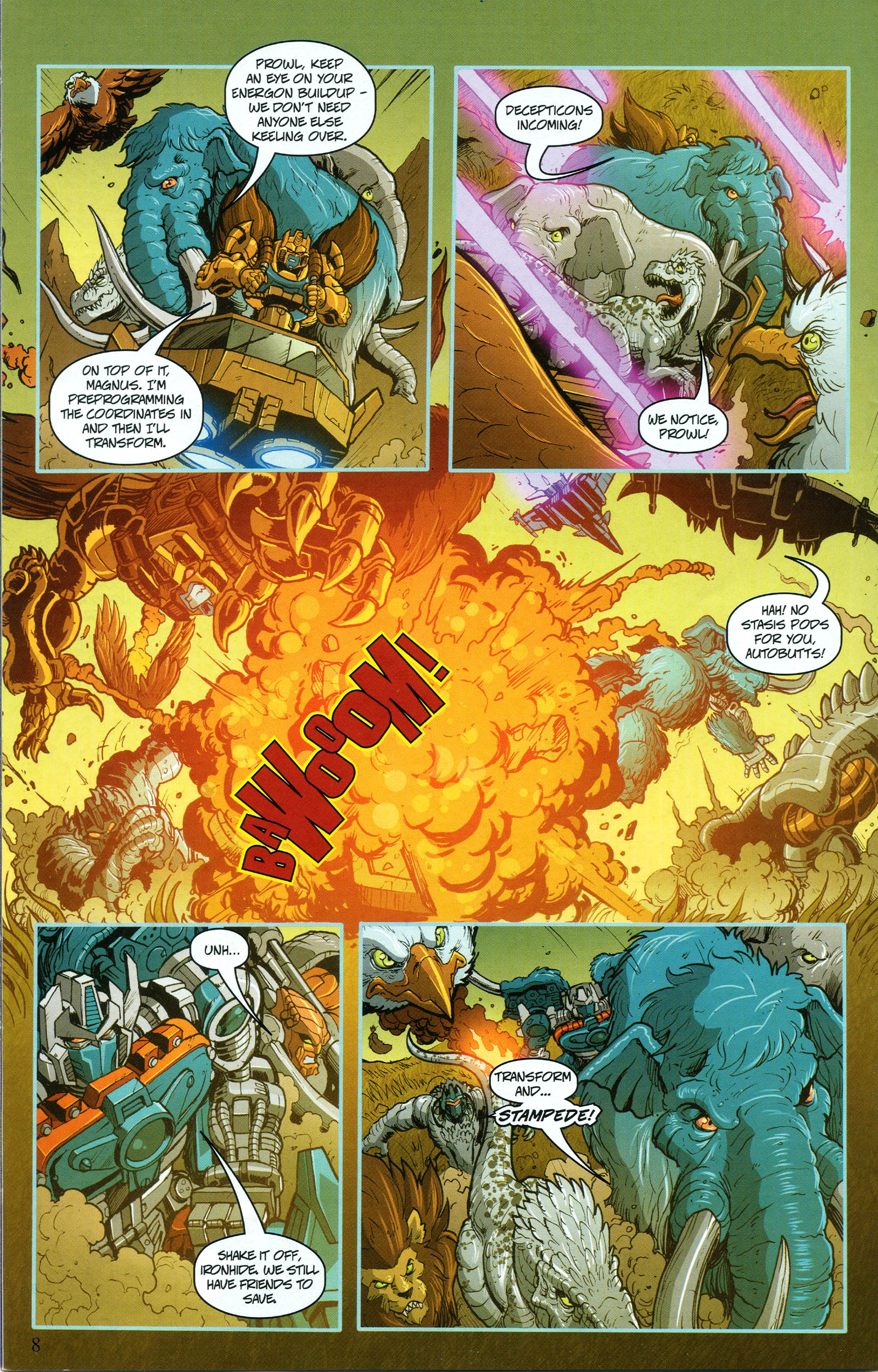 Read online Transformers: Collectors' Club comic -  Issue #50 - 8