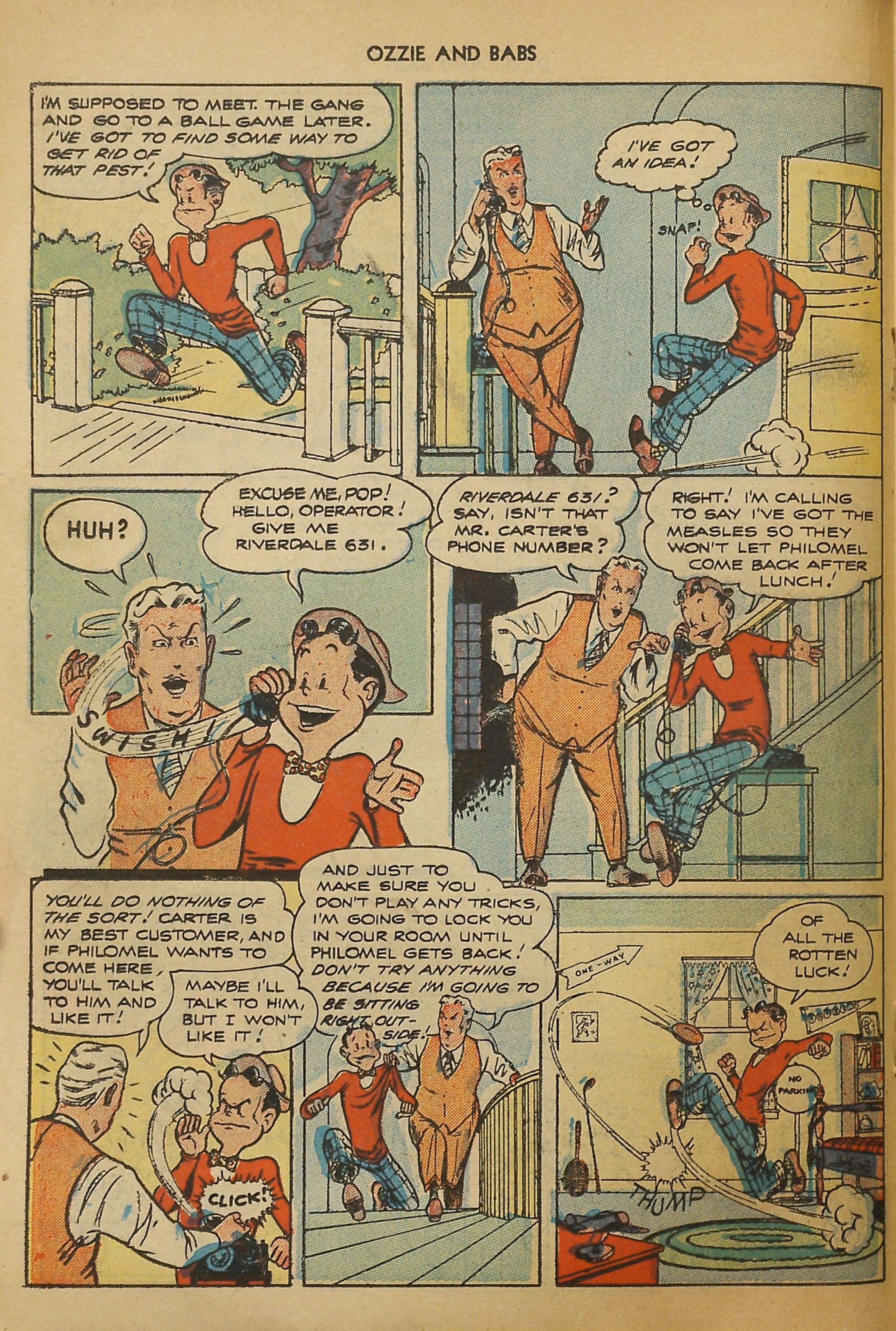 Read online Ozzie And Babs comic -  Issue #1 - 26